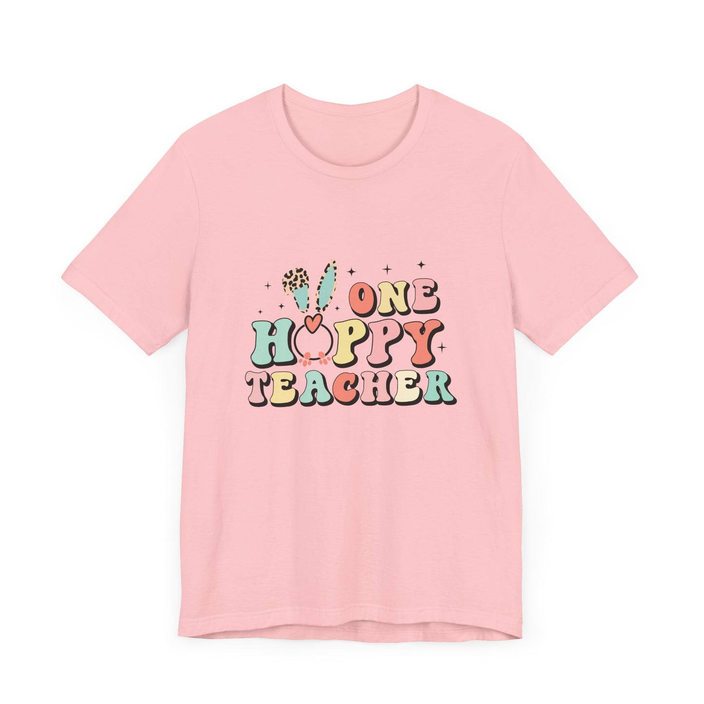 Teacher Easter Shirt – One Hoppy Teacher Bunny Tee
