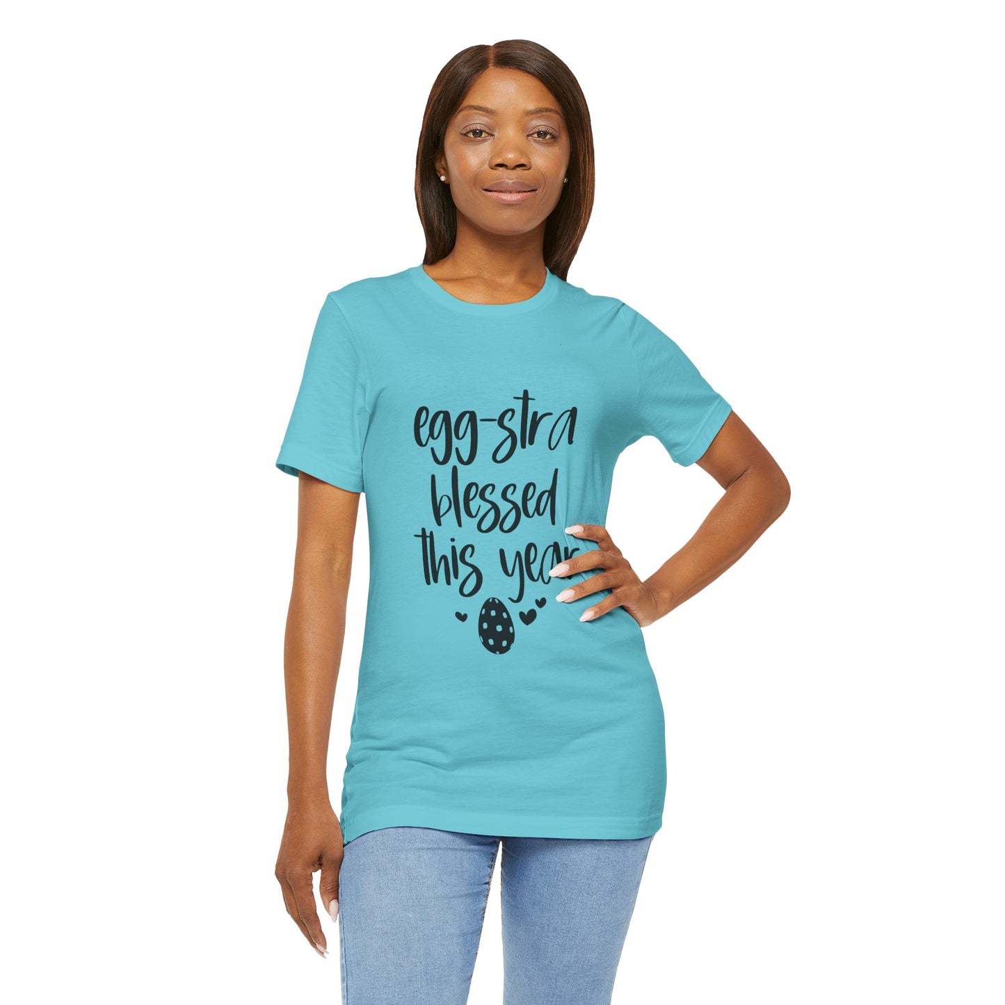 Faith-Based Easter Shirt – Eggstra Blessed This Year Tee