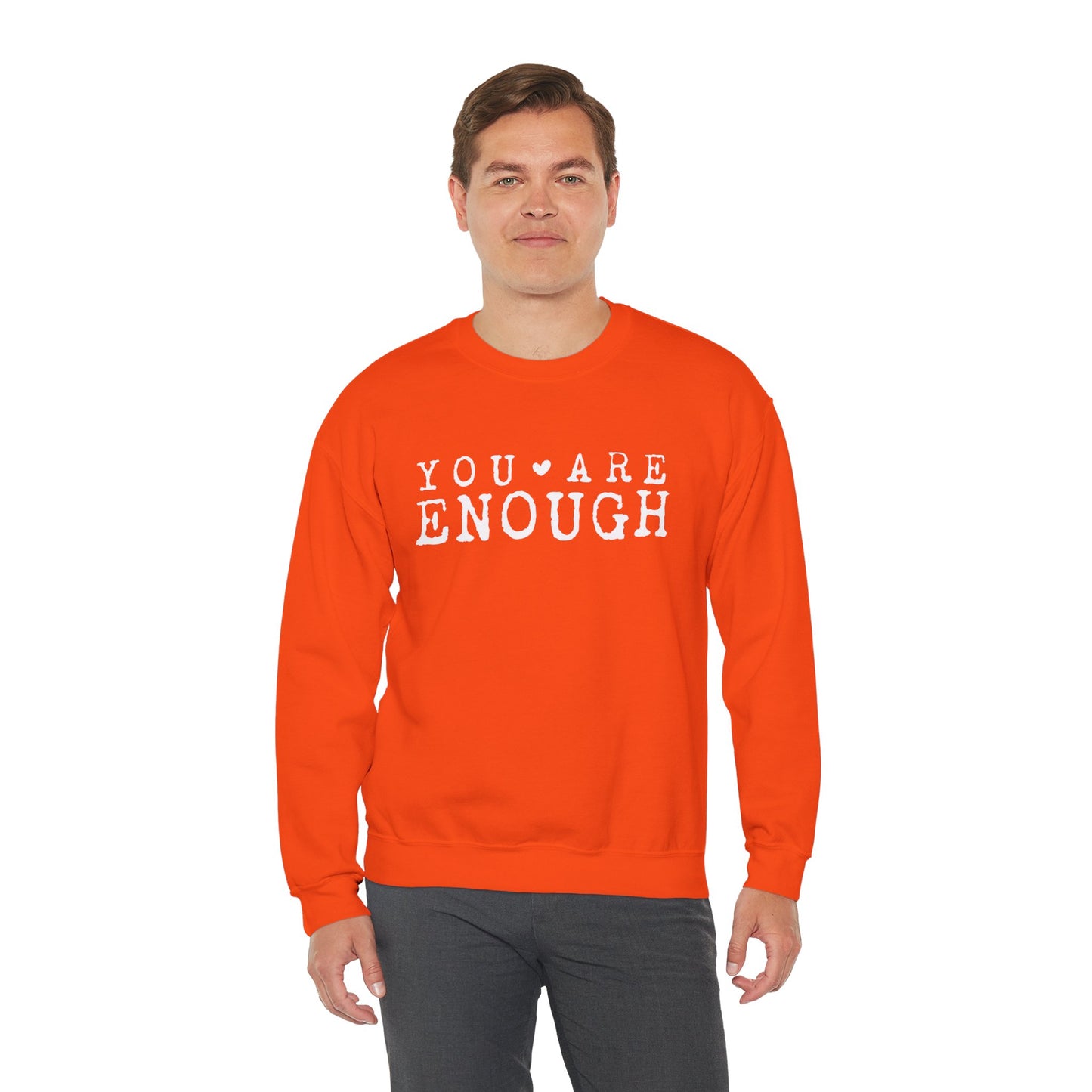 You Are Enough – Mental Health Sweatshirt for Women
