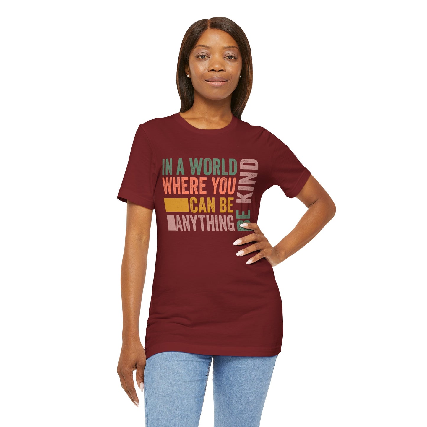 Positive Affirmation Shirt – Be Kind Inspirational Tee