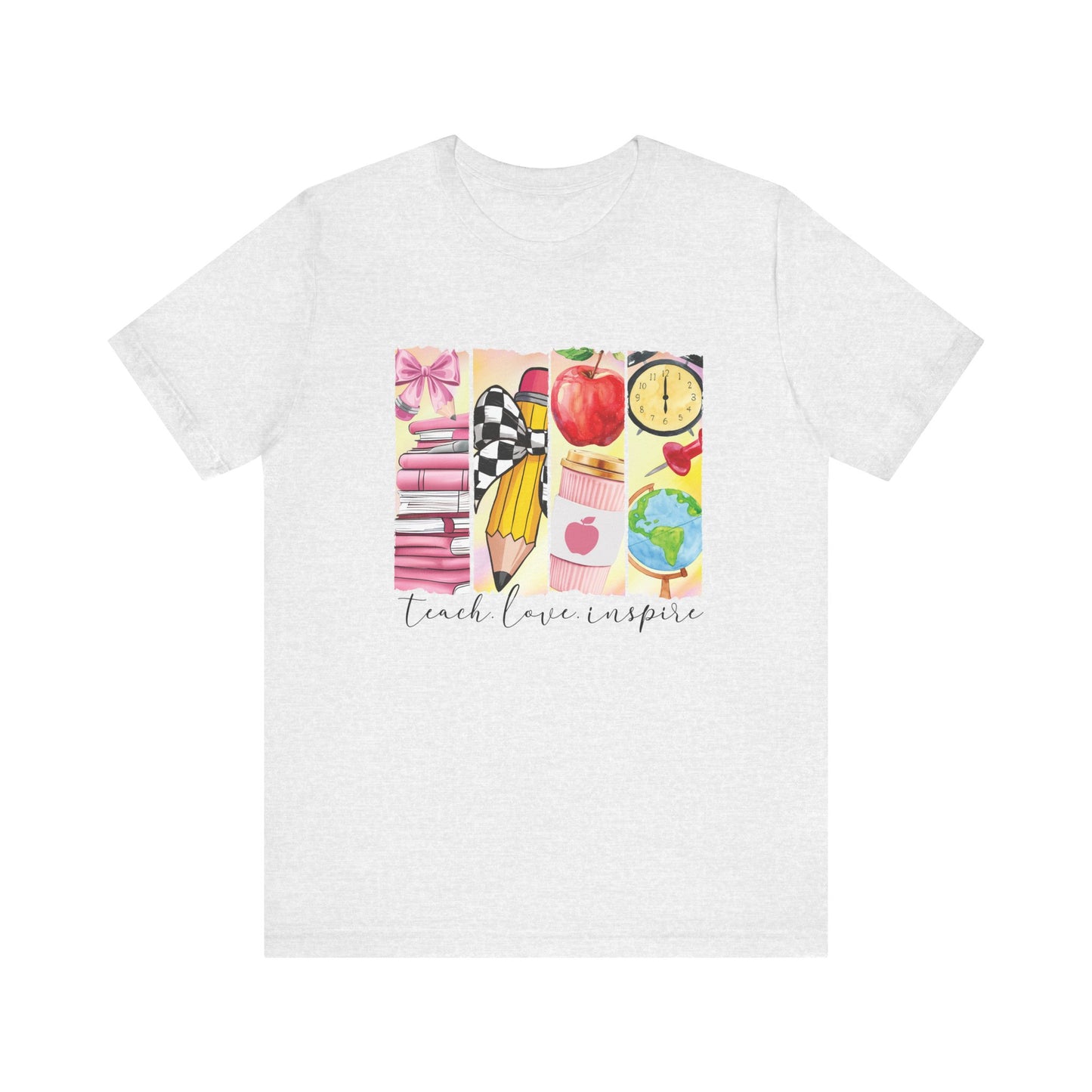 T-Shirt Teach Love Inspire – Teacher Shirt with Meaningful Message