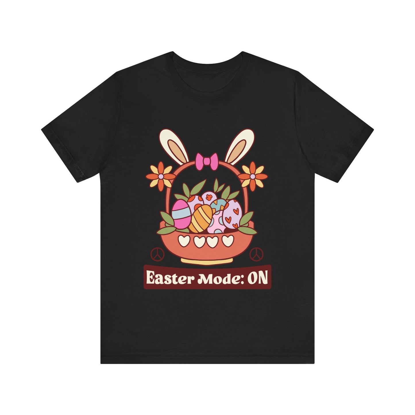 Black Easter Mode: ON Easter Shirt | Funny & Trendy Women's Easter Tee