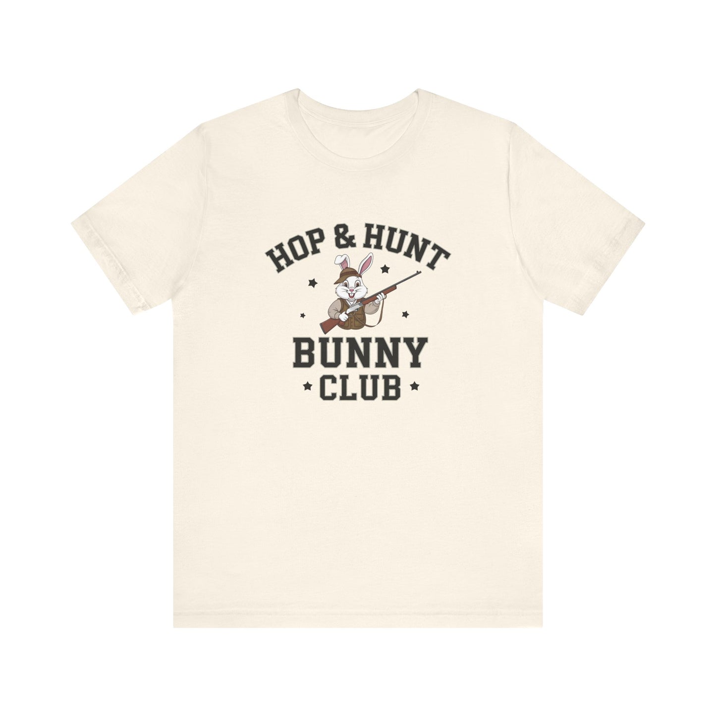 Natural Easter Brunch Shirt – Hop & Hunt Bunny Club Funny & Trendy Tee