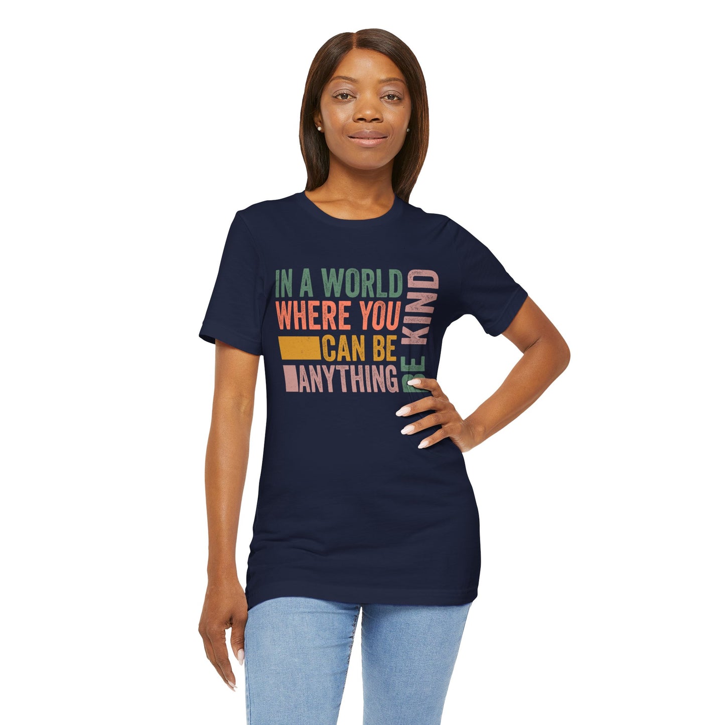 Positive Affirmation Shirt – Be Kind Inspirational Tee