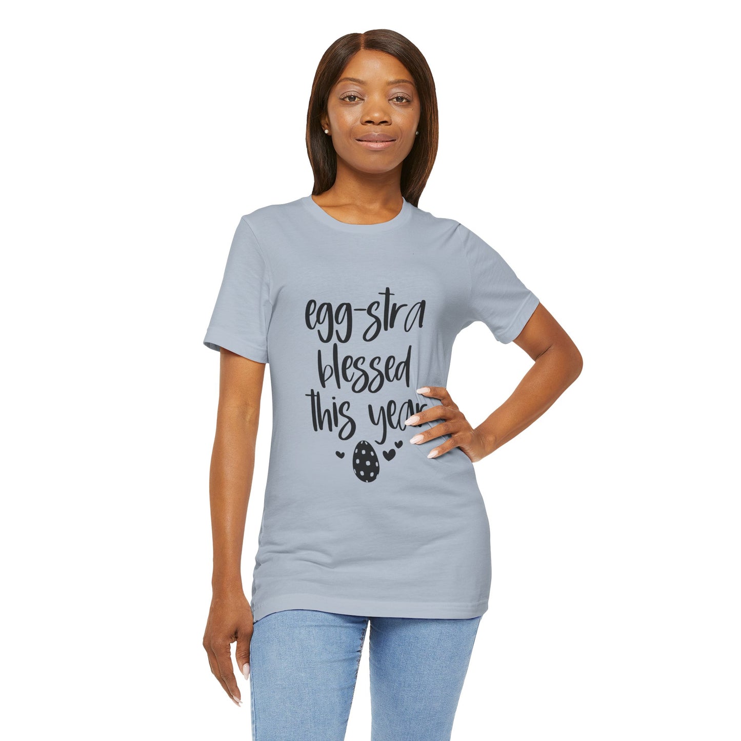 Faith-Based Easter Shirt – Eggstra Blessed This Year Tee