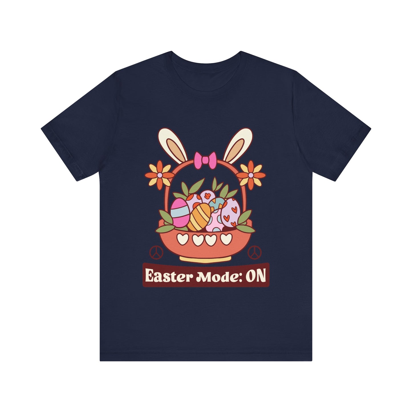 Navy Easter Mode: ON Easter Shirt | Funny & Trendy Women's Easter Tee
