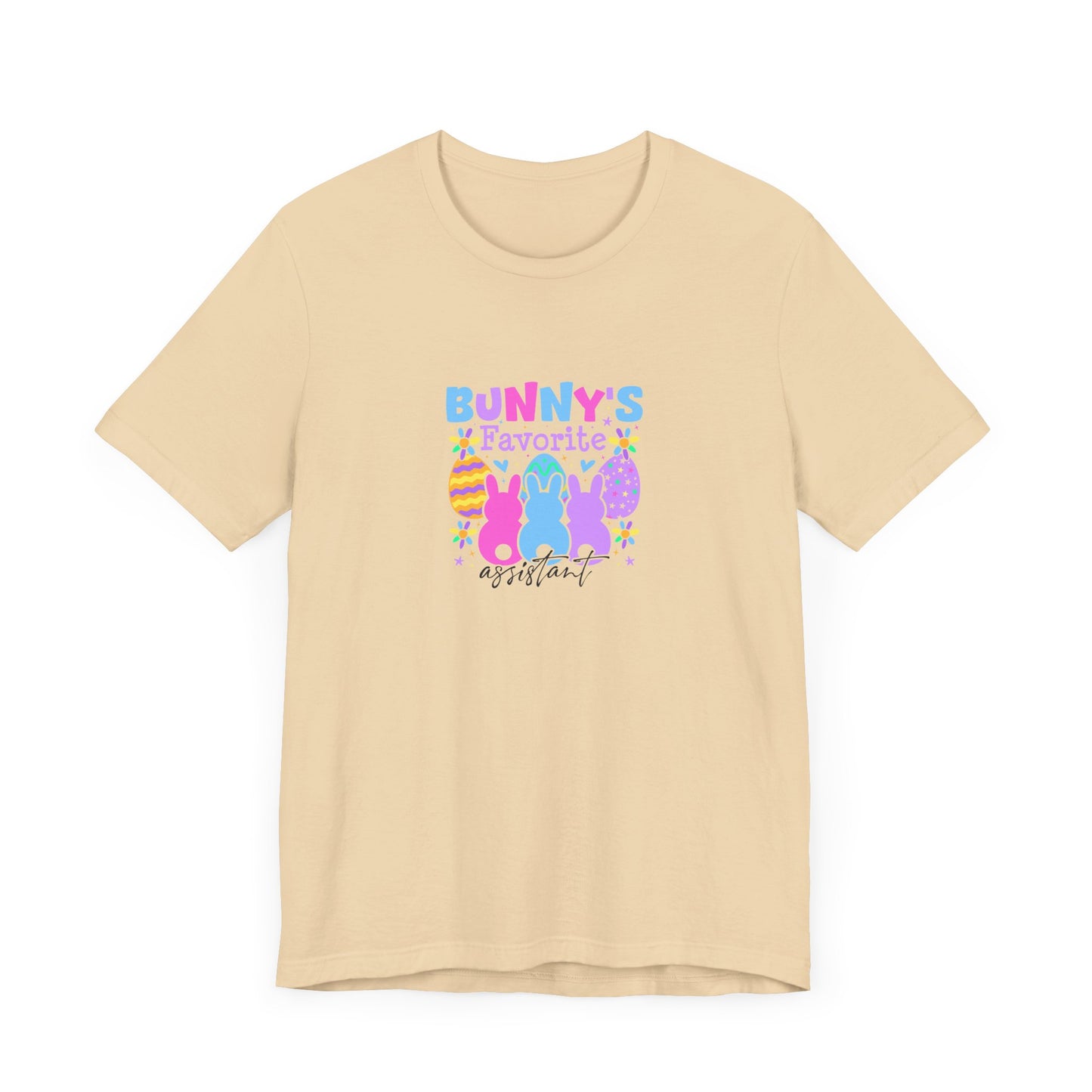 Women Easter Shirt – Bunny's Favorite Assistant Funny Bunny Tee