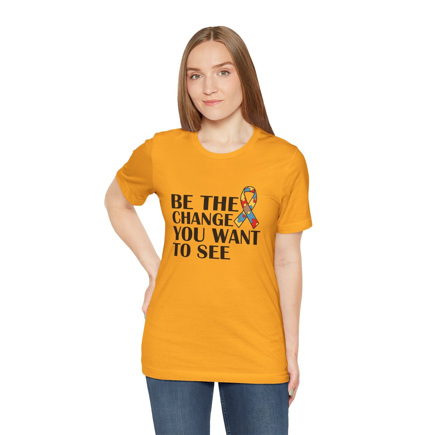 Inspirational Quotes Shirt – Be the Change You Want to See