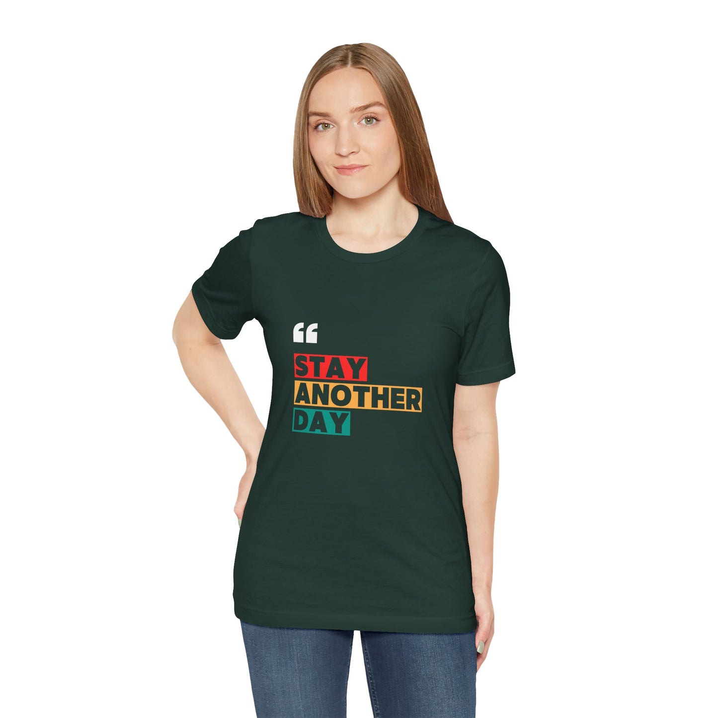 Stay Another Day – Forest Stay Another Day T Shirt for Suicide Prevention