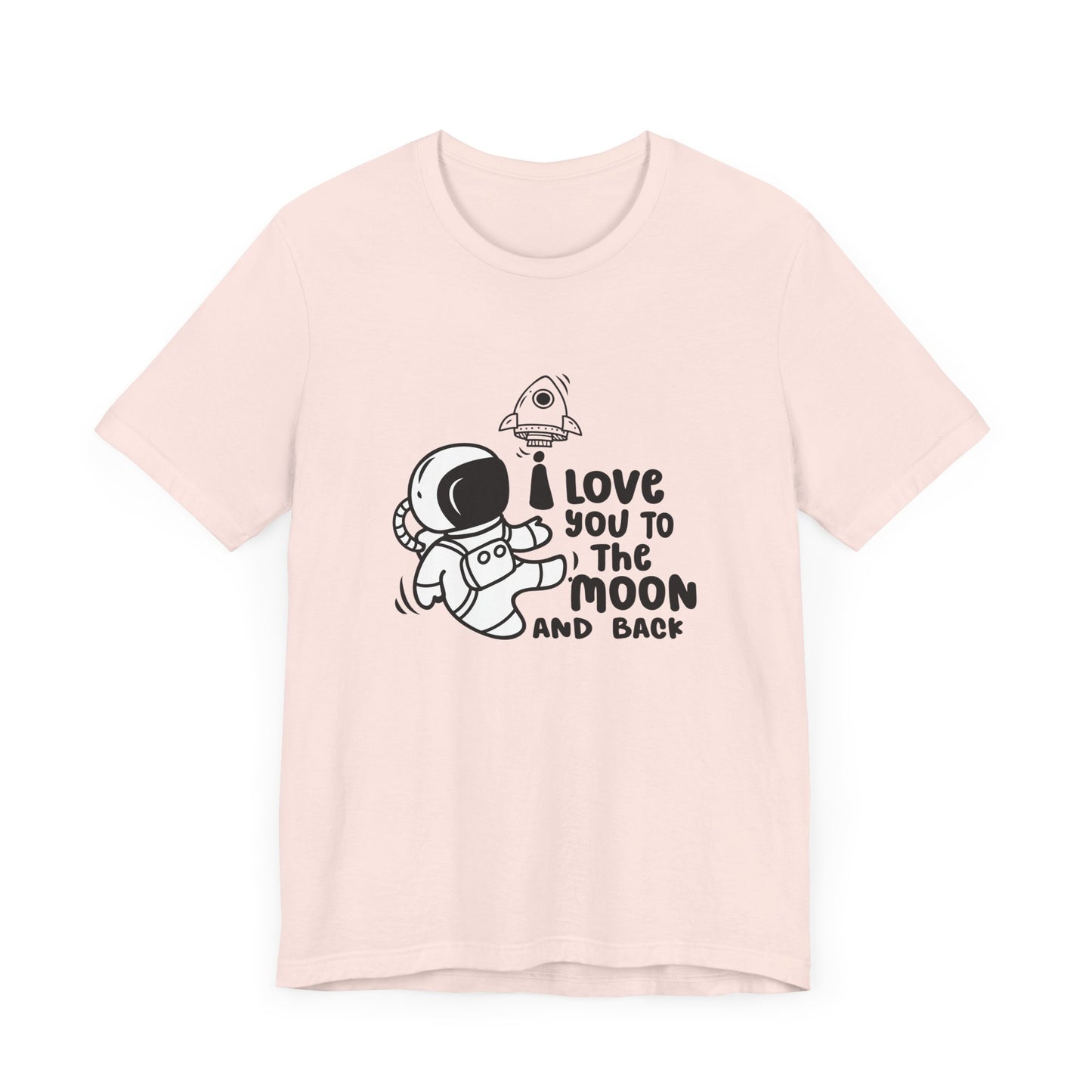 Romantic Message Tee – I Love You to the Moon and Back Shirt