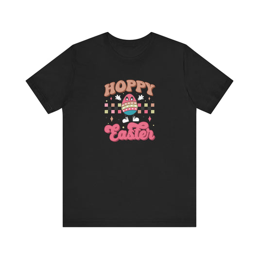 T-Shirt Pop Culture Easter Shirt – Hoppy Easter Tee for Women
