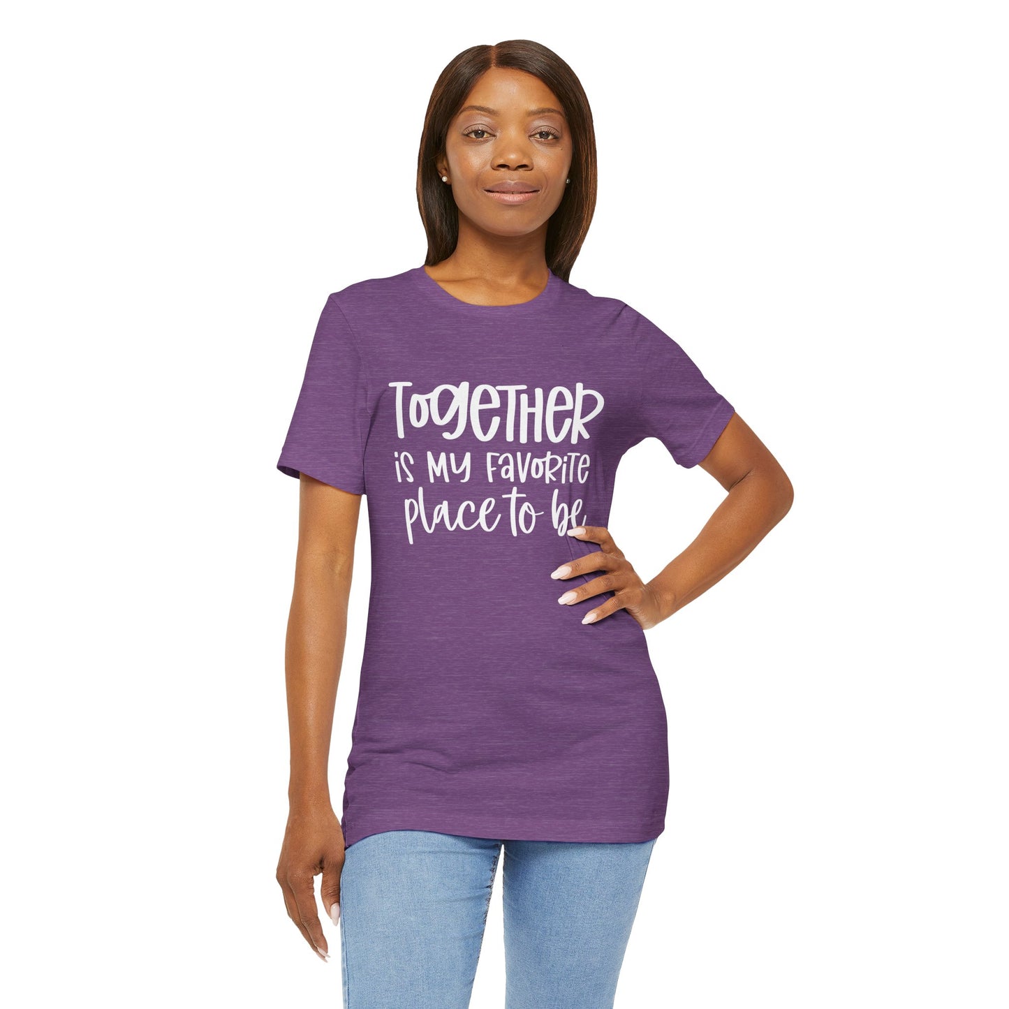 Together is My Favorite Place – Inspirational Couple Shirts