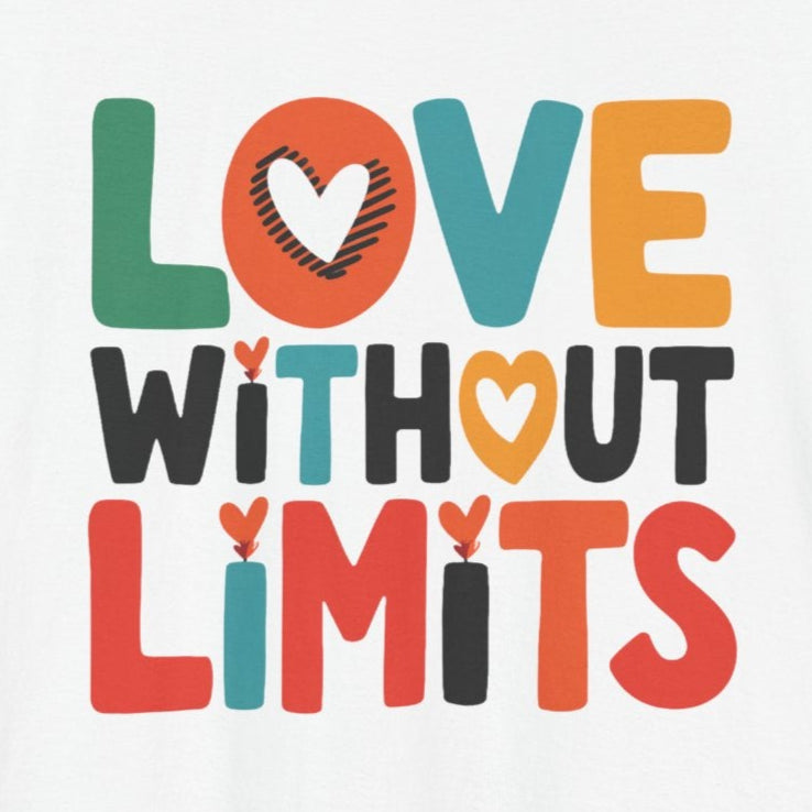 T-Shirt Motivational Shirts – Love Without Limits Women's T-shirt