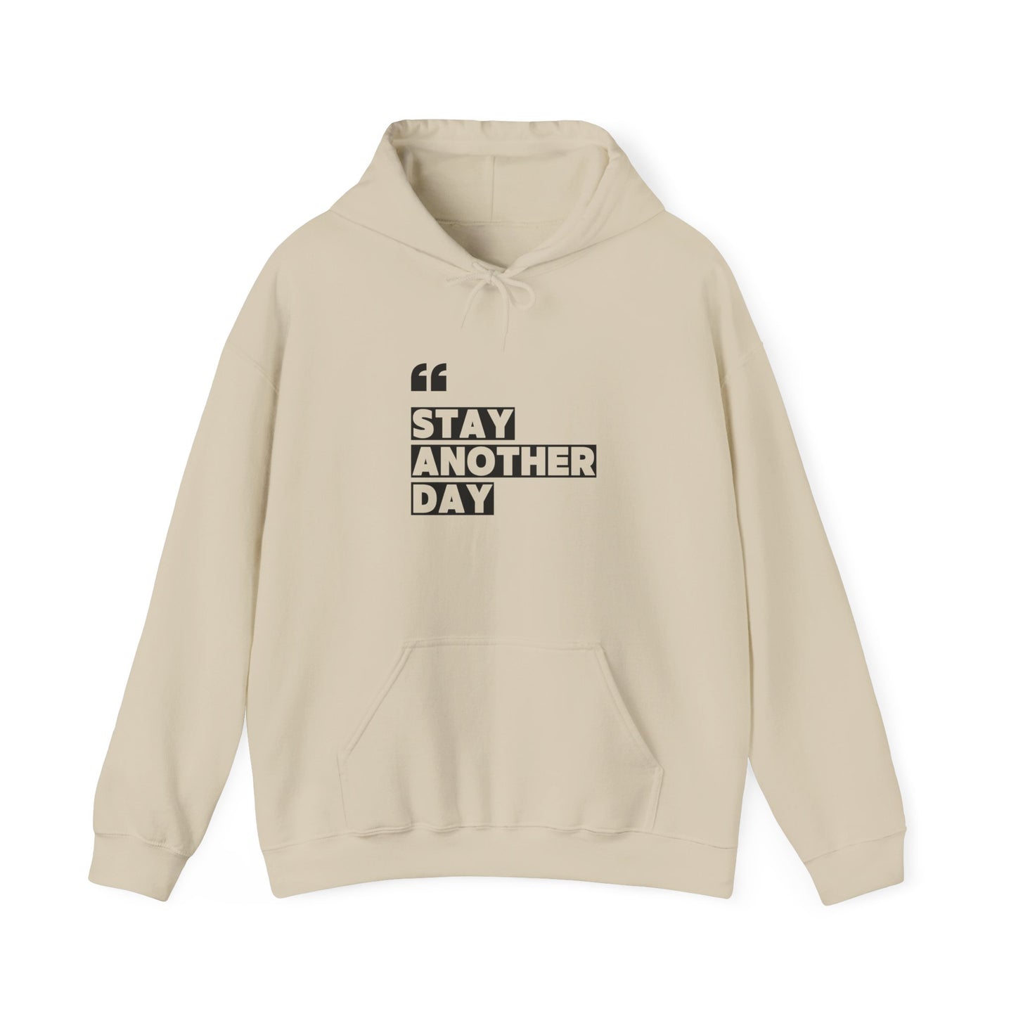 Stay Another Day Sand Hoodie