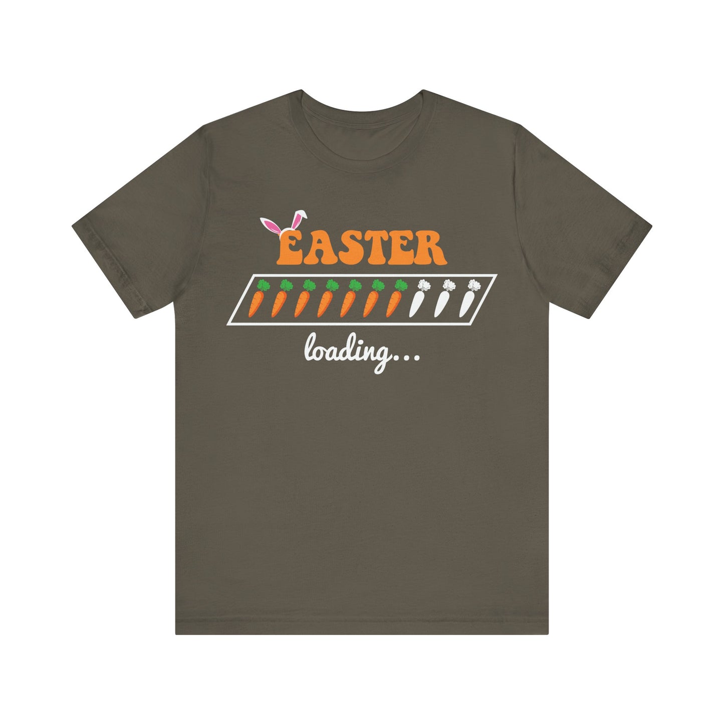 Army Trendy Easter Shirt – Easter Loading... Please Wait Tee