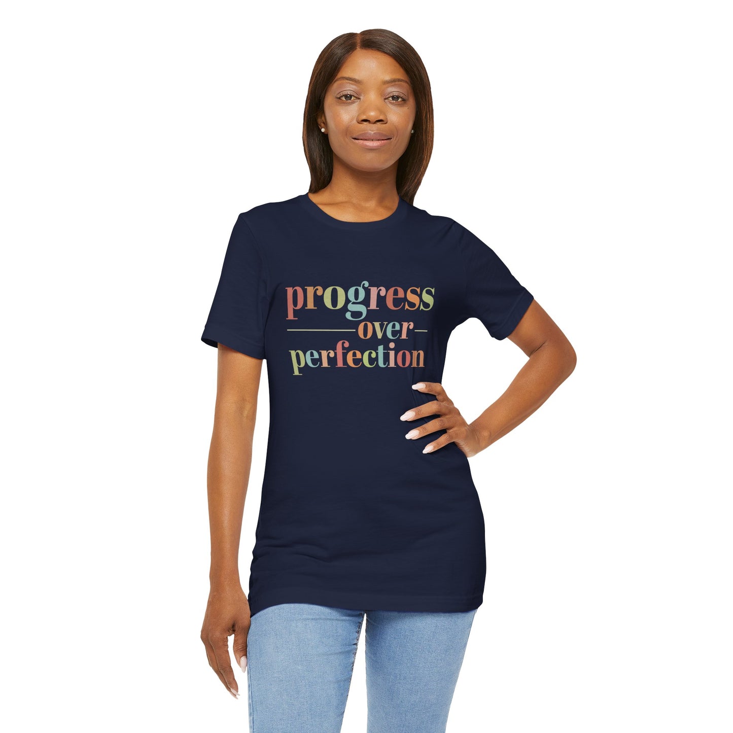 Progress Over Perfection Shirt – Growth Mindset Shirt