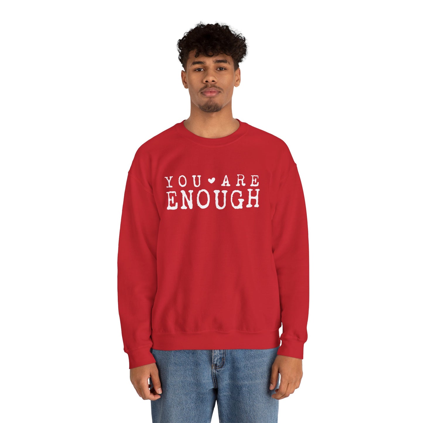 You Are Enough – Mental Health Sweatshirt for Women