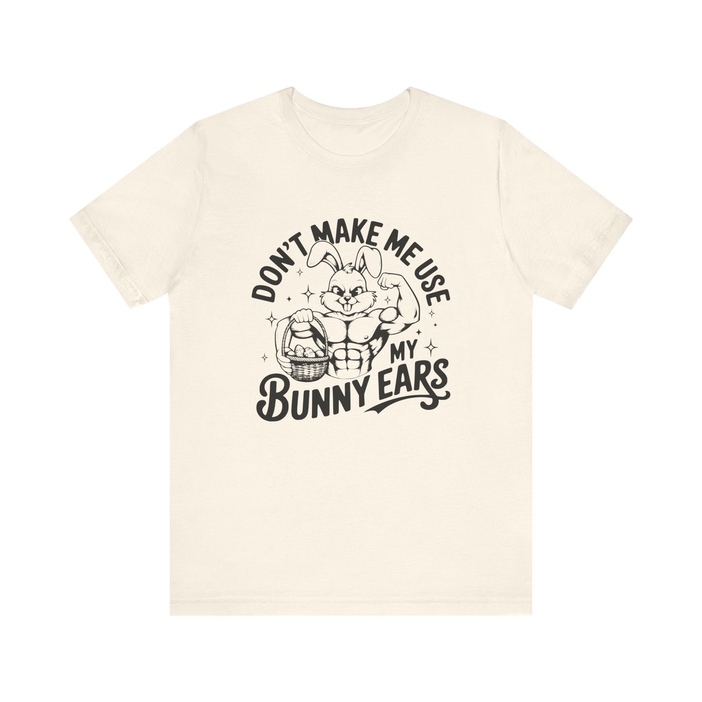 Natural Easter Fitness Shirt – Bunny Gains No Days Off Unisex Tee