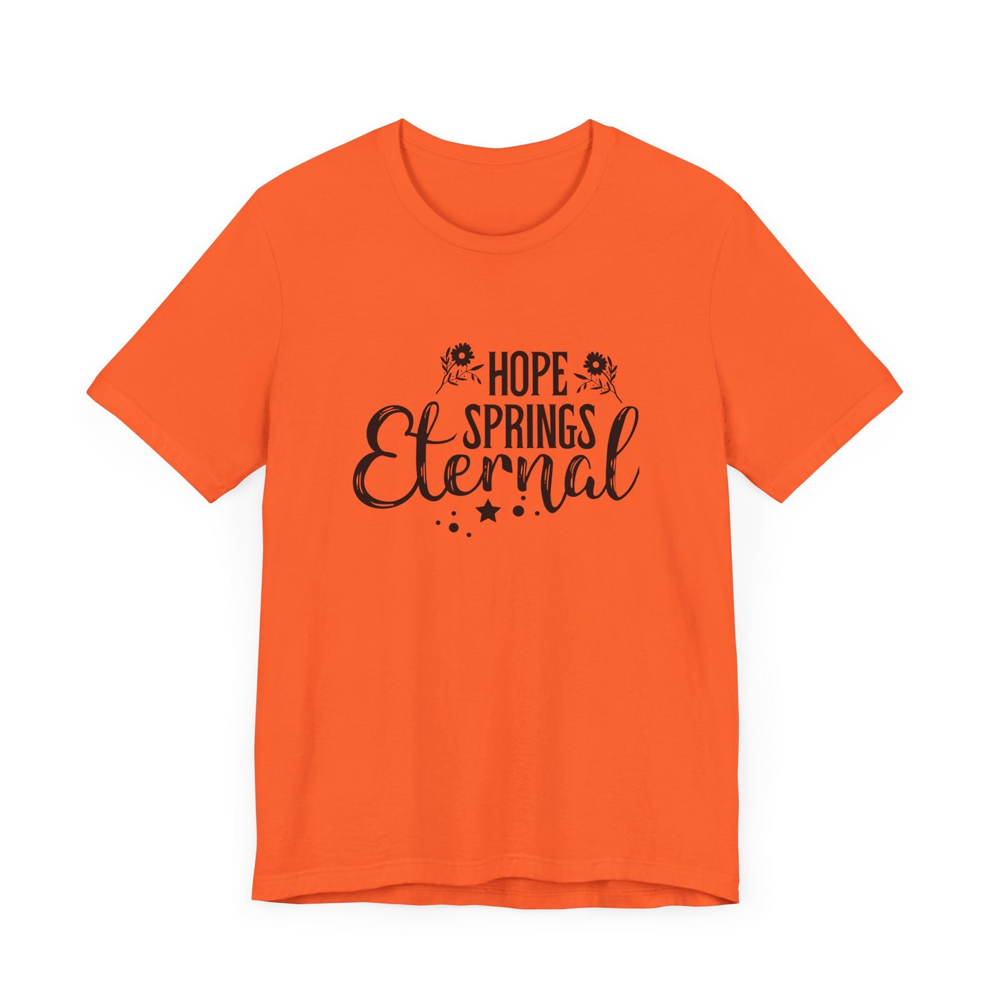 Motivational Shirts – Hope Springs Eternal Women’s Easter Tee
