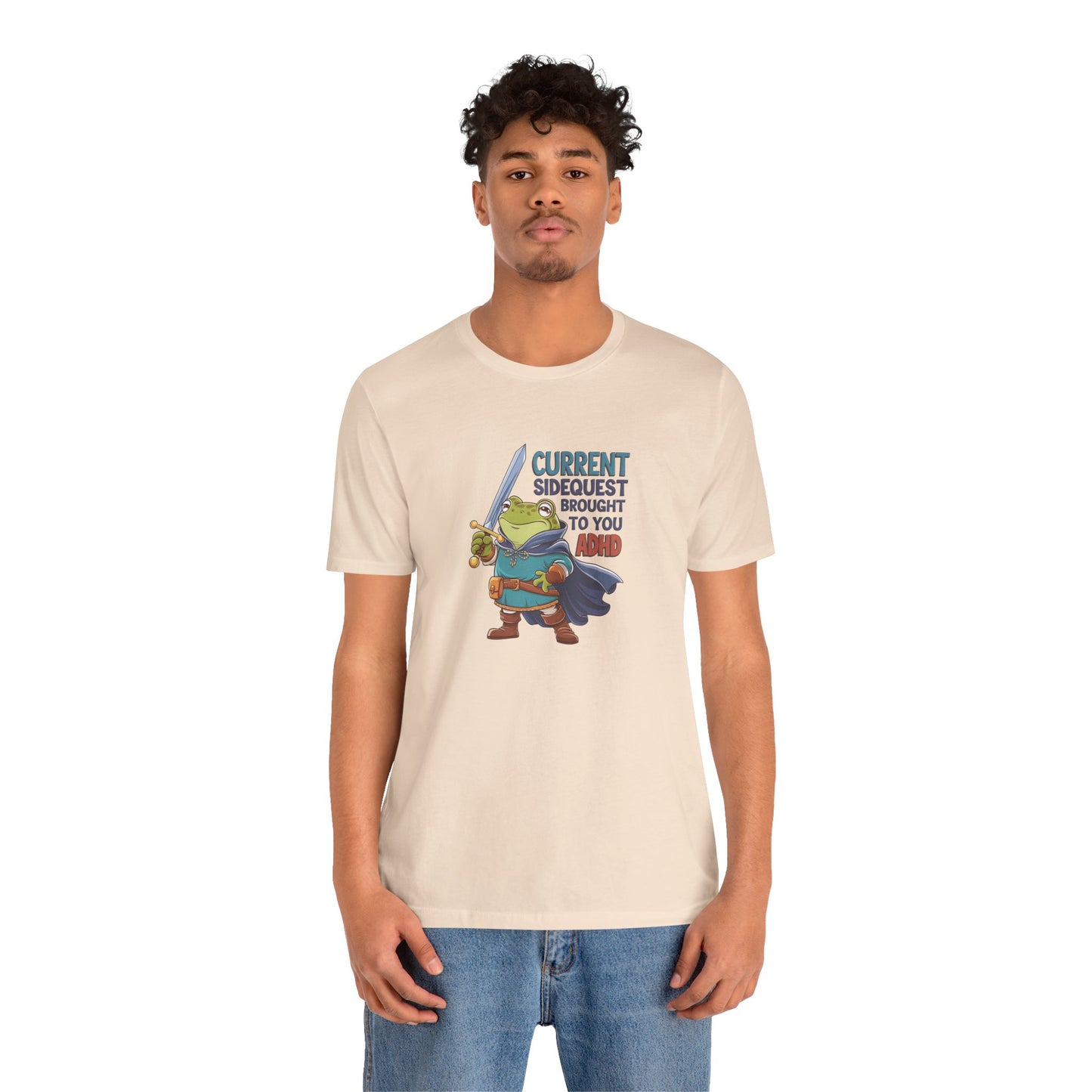 T-Shirt CURRENT SIDEQUEST BROUGHT TO YOU BY ADHD - ADHD T Shirt Funny
