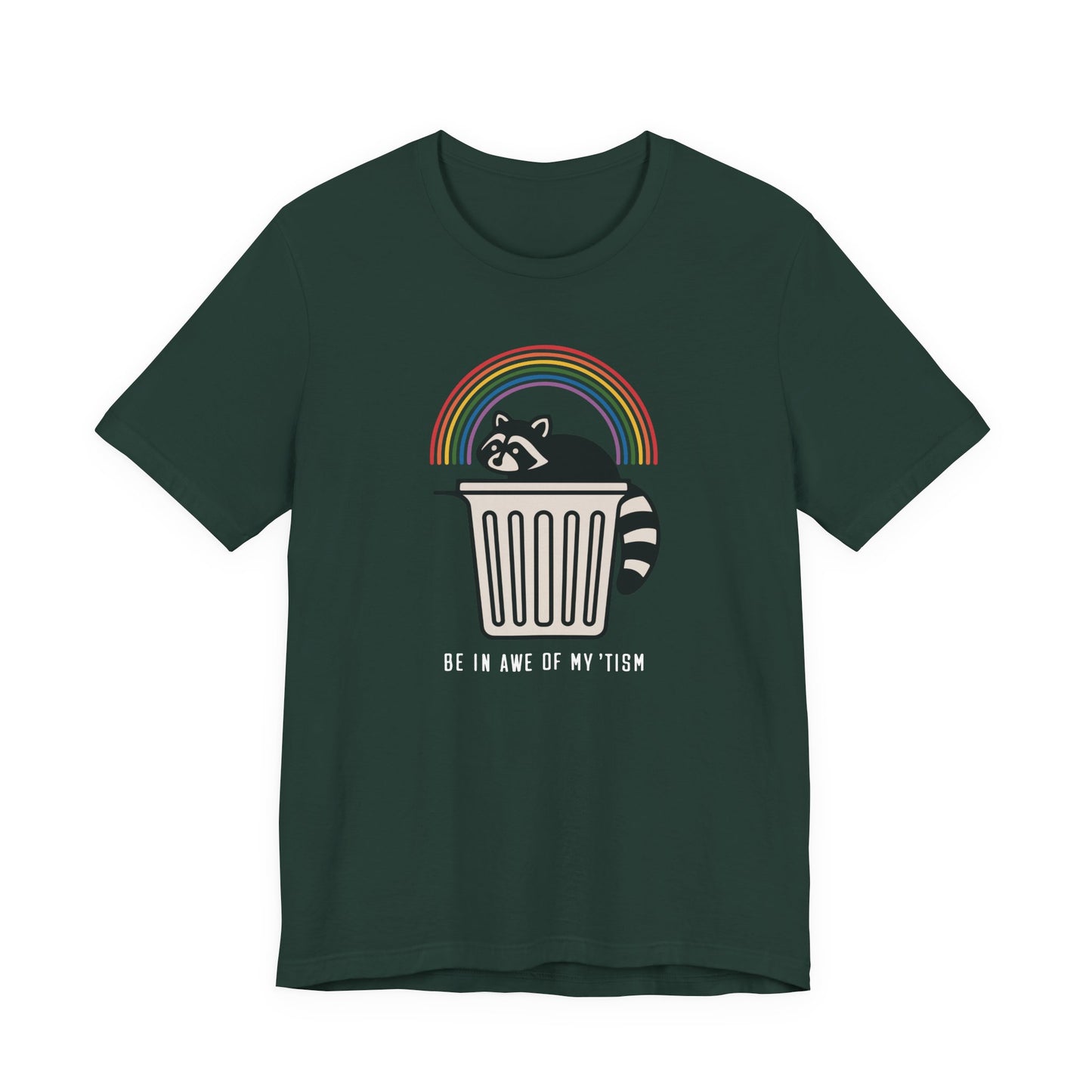 T-Shirt BE IN AWE OF MY ’TISM Funny Autism Awareness T‑Shirt for Adults