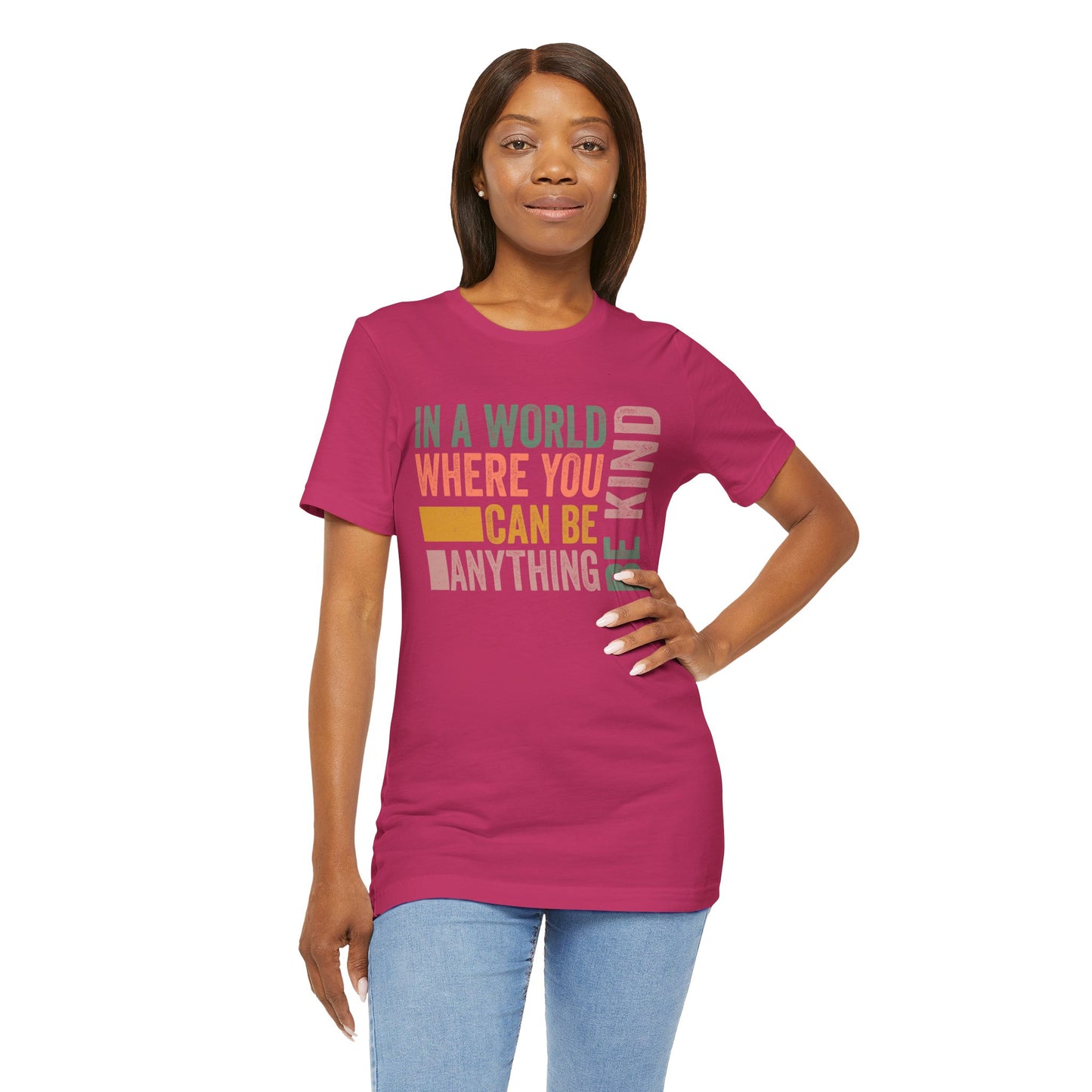 Positive Affirmation Shirt – Be Kind Inspirational Tee