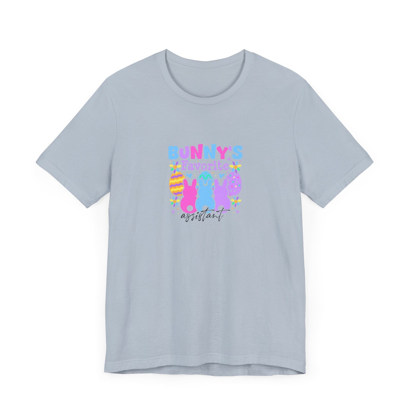 Women Easter Shirt – Bunny's Favorite Assistant Funny Bunny Tee