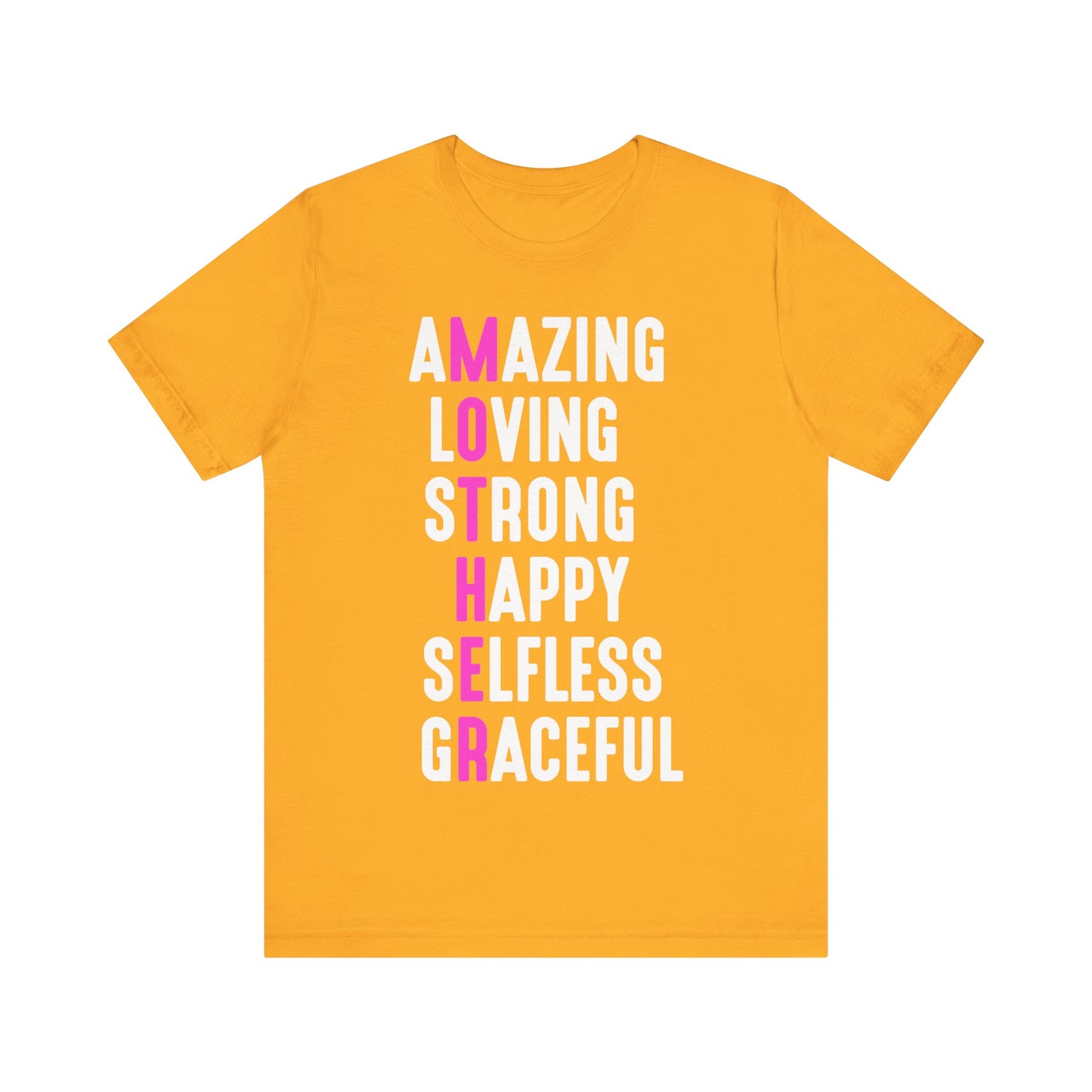 T-Shirt Empowering Mom Shirt – Amazing, Strong, Graceful & Loving