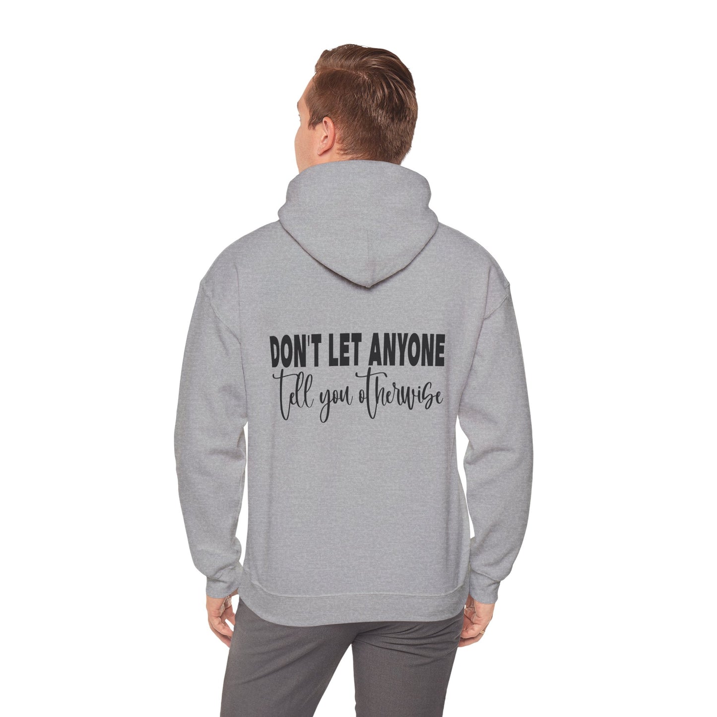 Sport Grey You Are Enough Hoodie