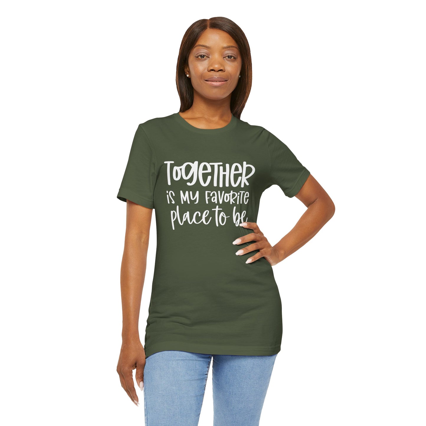 Together is My Favorite Place – Inspirational Couple Shirts