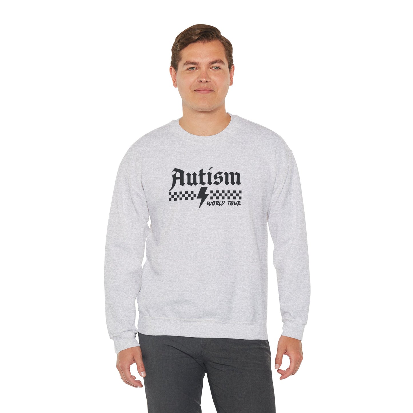 Sweatshirt Autism Awareness World Tour Statement Autism Sweatshirt