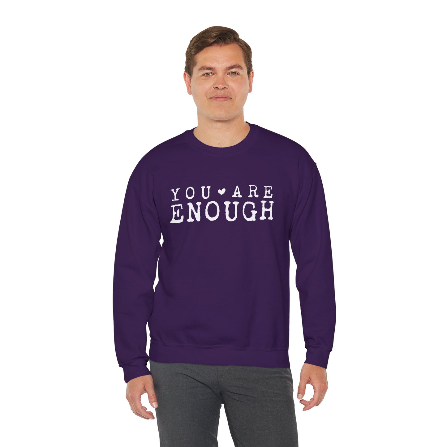 You Are Enough – Mental Health Sweatshirt for Women