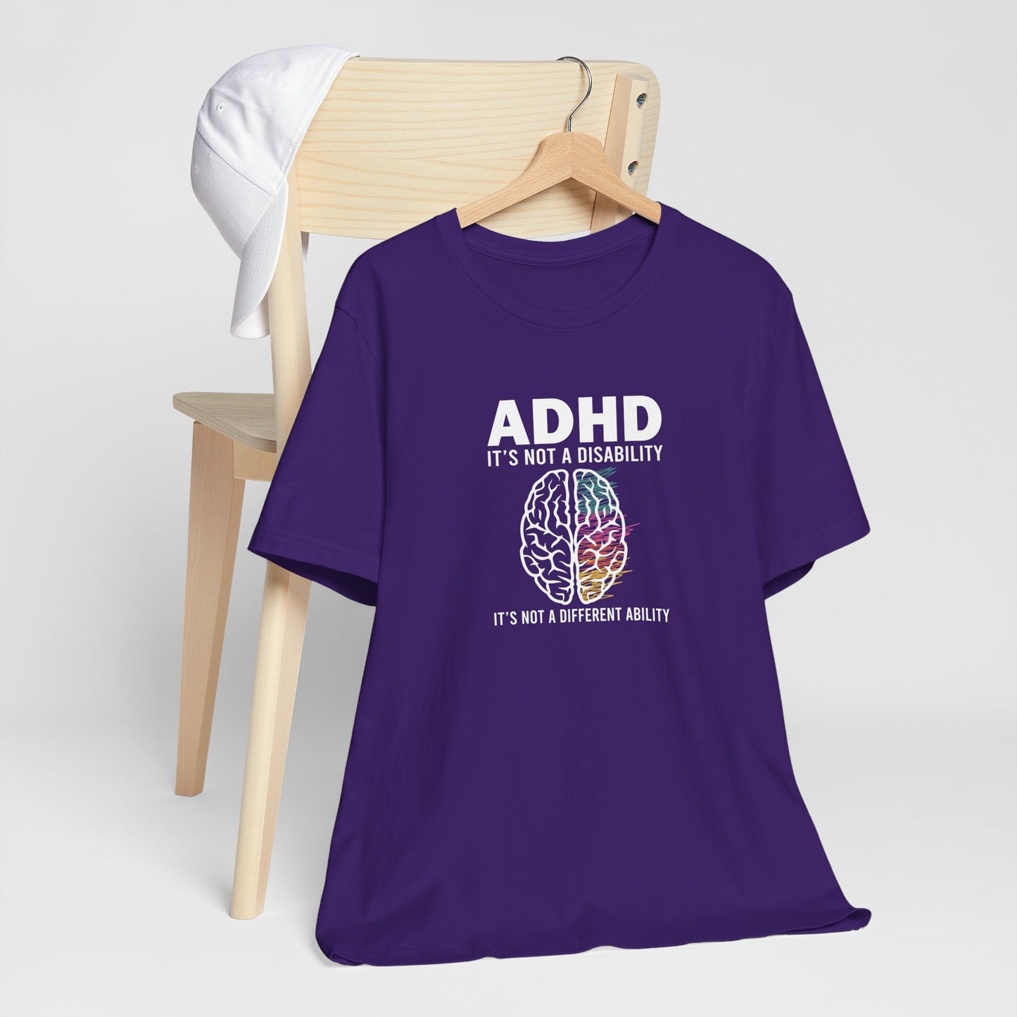 T-Shirt ADHD IT'S NOT A DISABILITY – Conceptual ADHD T-Shirt for Adults