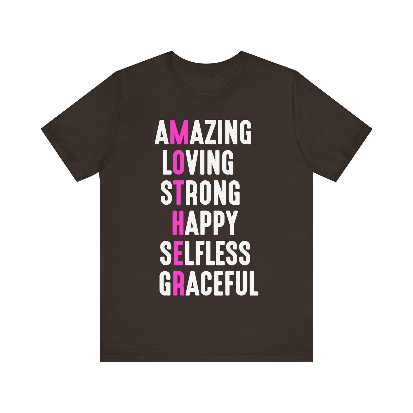 T-Shirt Empowering Mom Shirt – Amazing, Strong, Graceful & Loving