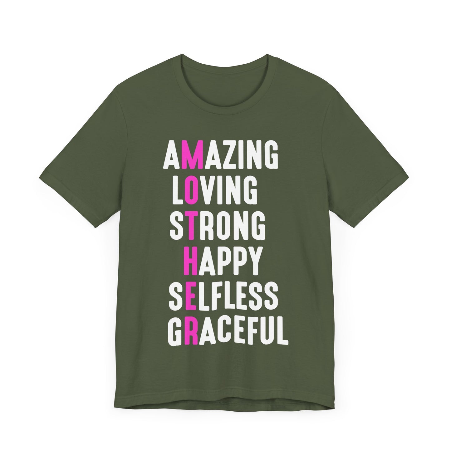 Empowering Mom Shirt – Amazing, Strong, Graceful & Loving