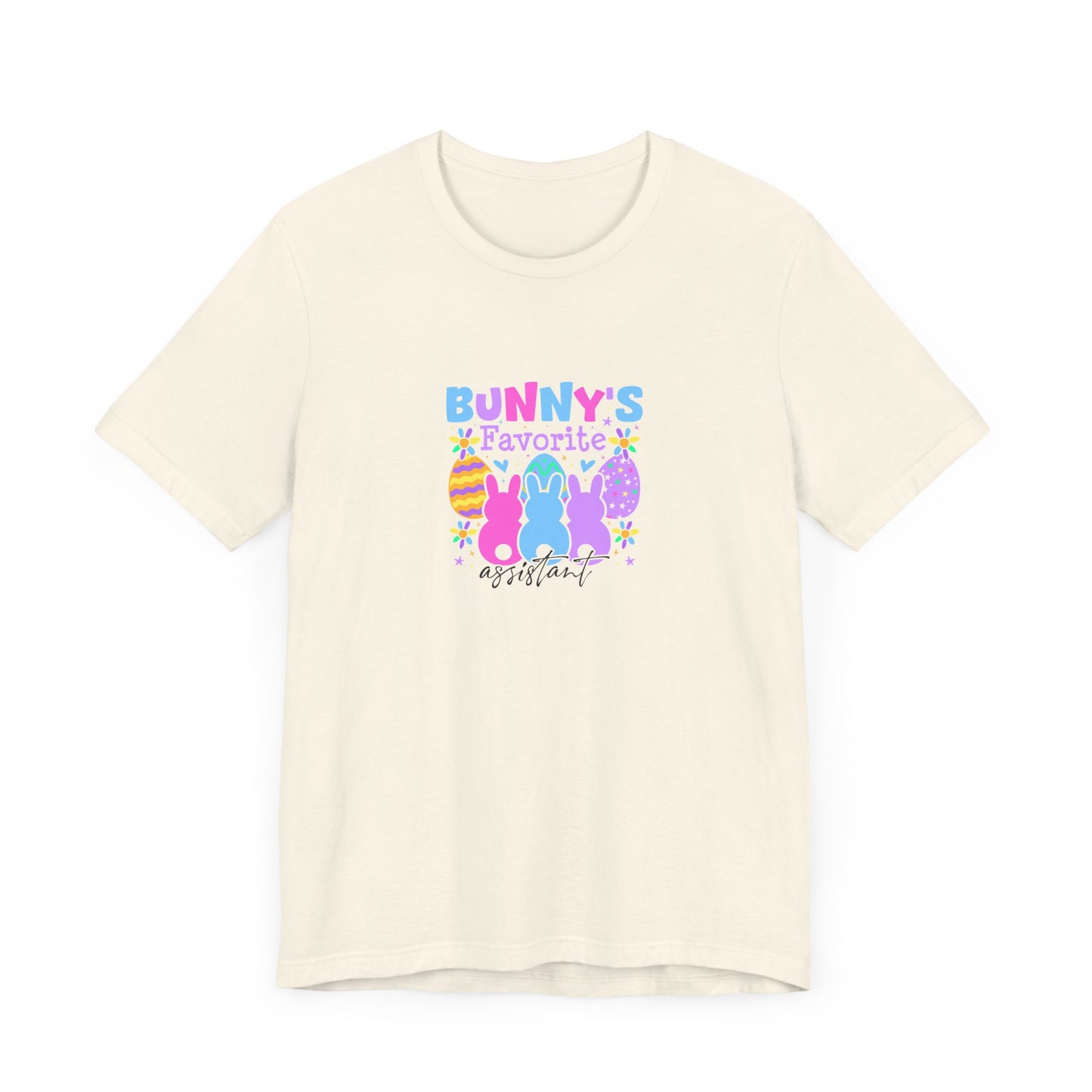 Women Easter Shirt – Bunny's Favorite Assistant Funny Bunny Tee