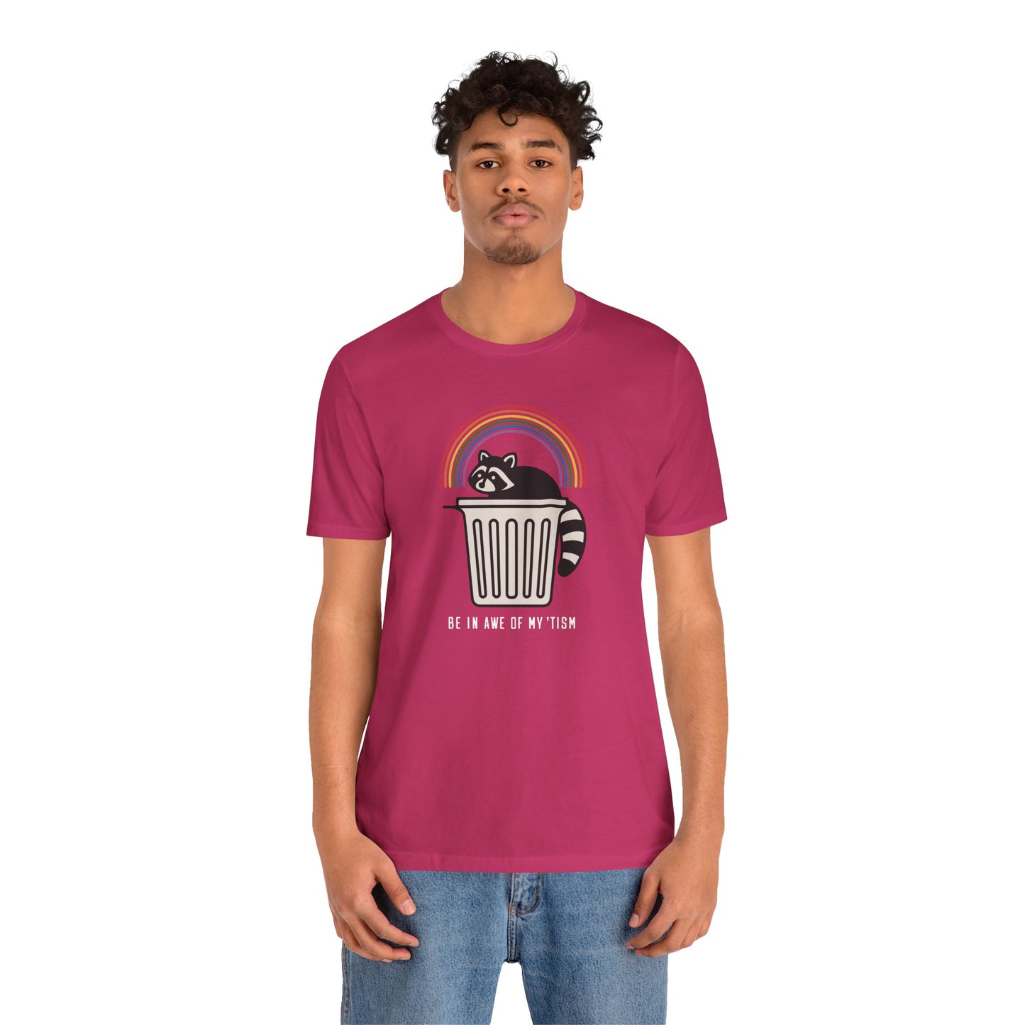 T-Shirt BE IN AWE OF MY ’TISM Funny Autism Awareness T‑Shirt for Adults