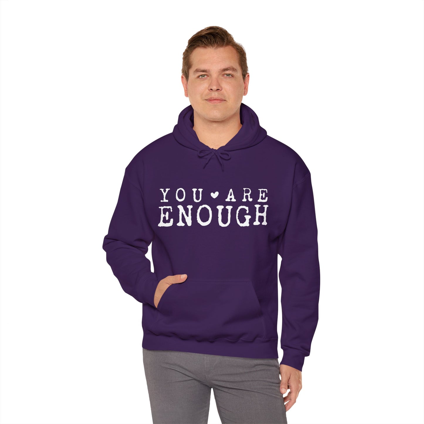 You Are Enough – Suicide Awareness Hoodie for Women