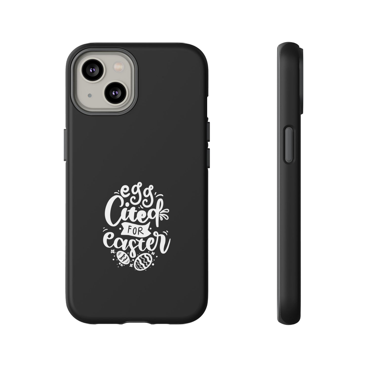 iPhone 14 Matte Egg-cited for Easter Phone Case | Fun & Trendy Spring Cover