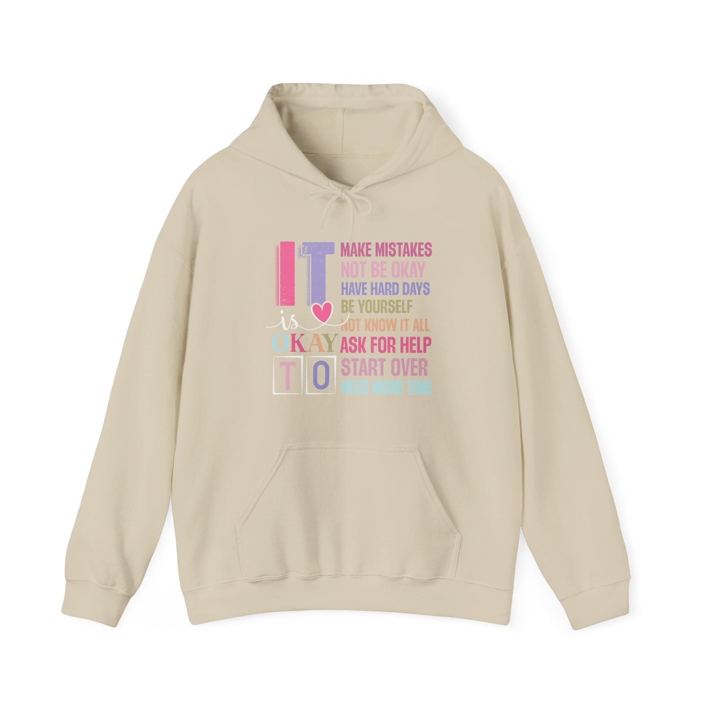 It’s Okay to Make Mistakes – Suicide Prevention Hoodie