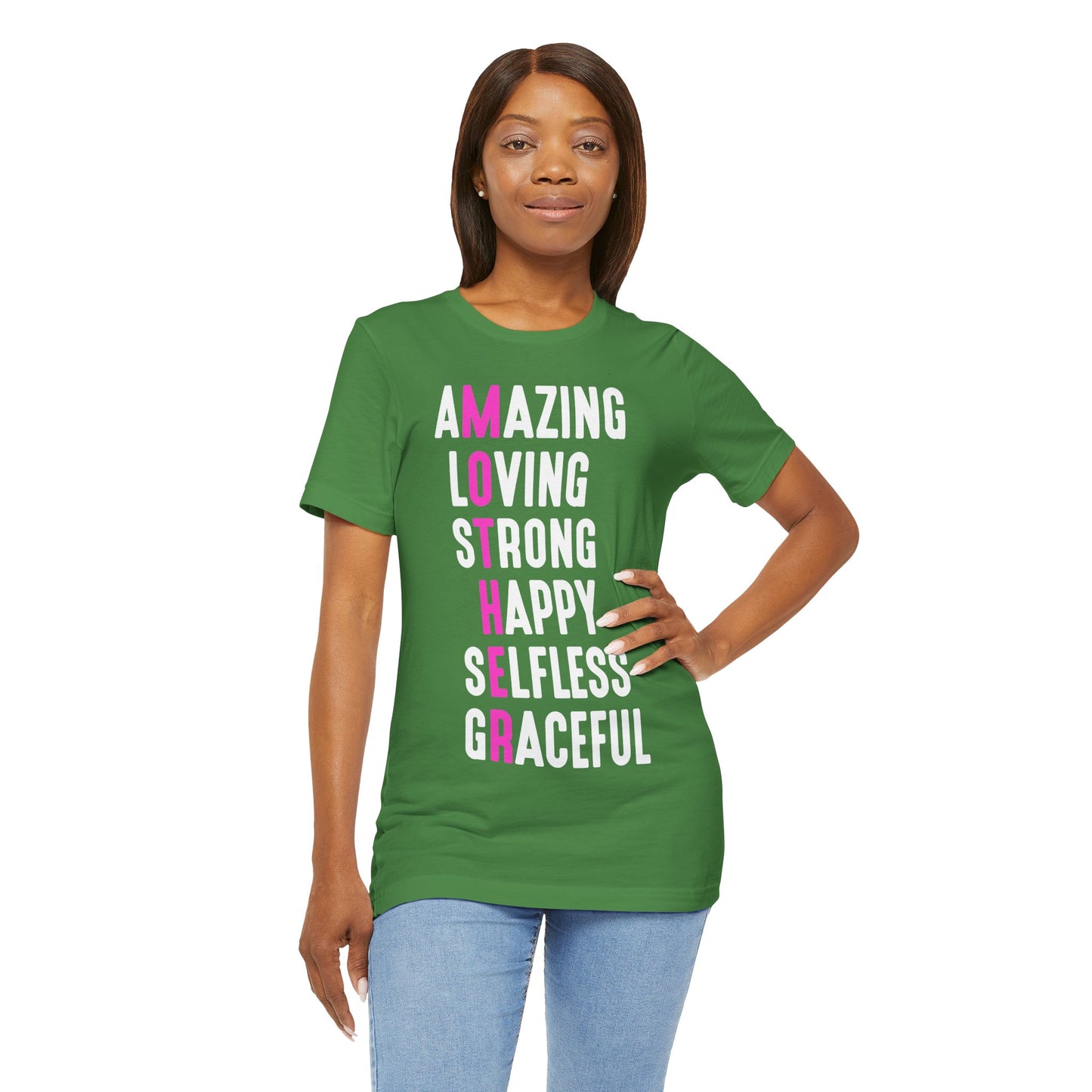 Empowering Mom Shirt – Amazing, Strong, Graceful & Loving