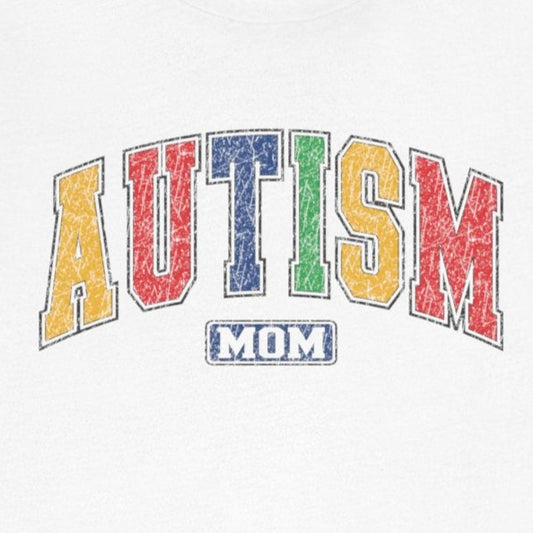 T-Shirt Autism Mom – Proud Mother of a Child with Autism Awareness Shirt