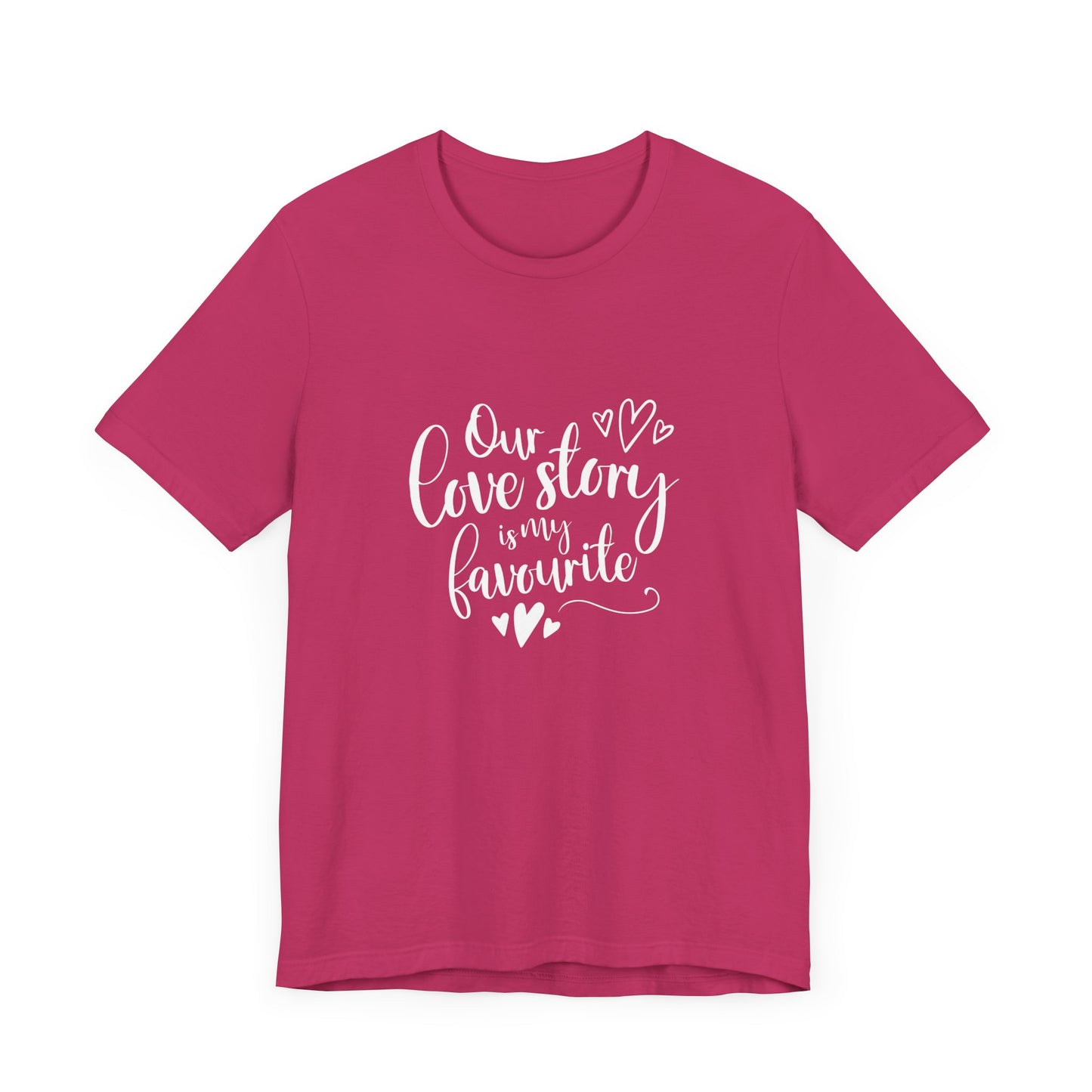 Couples Gift Shirt – Our Love Story Is My Favorite Tee