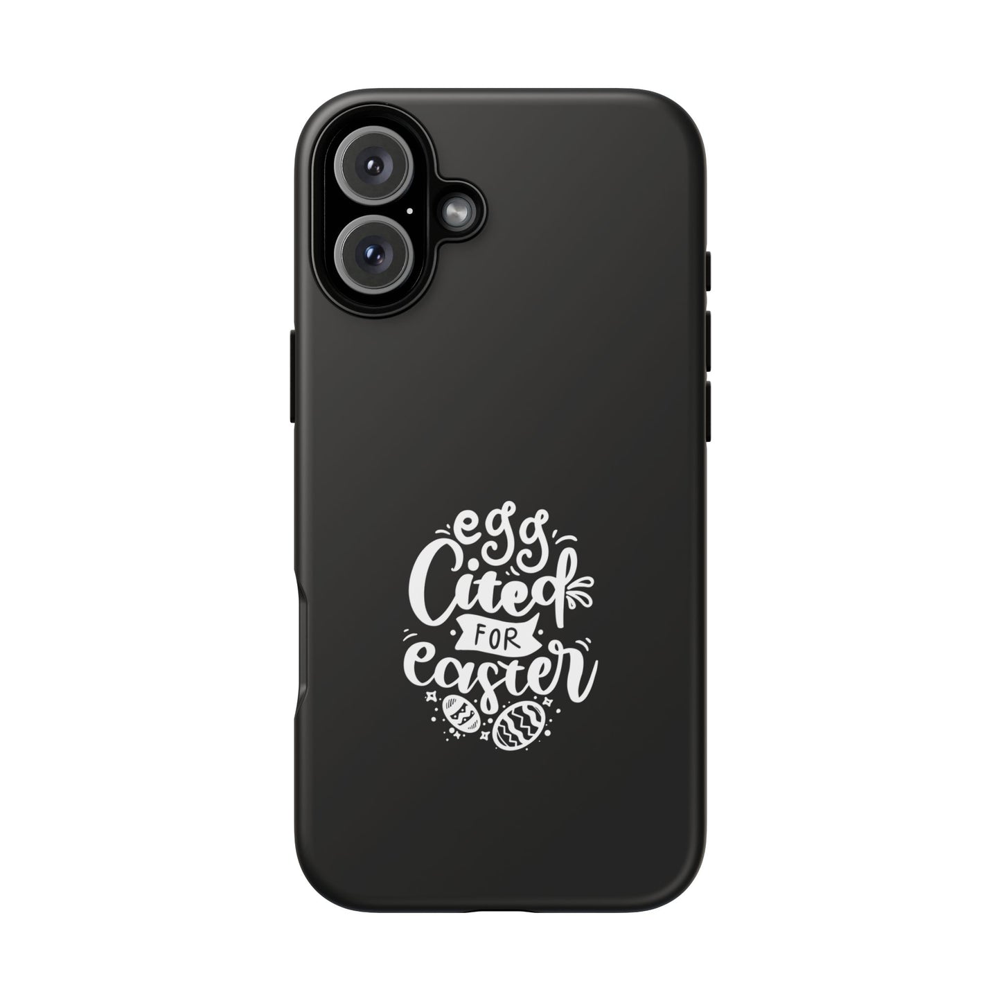 iPhone 16 Plus Matte Egg-cited for Easter Phone Case | Fun & Trendy Spring Cover