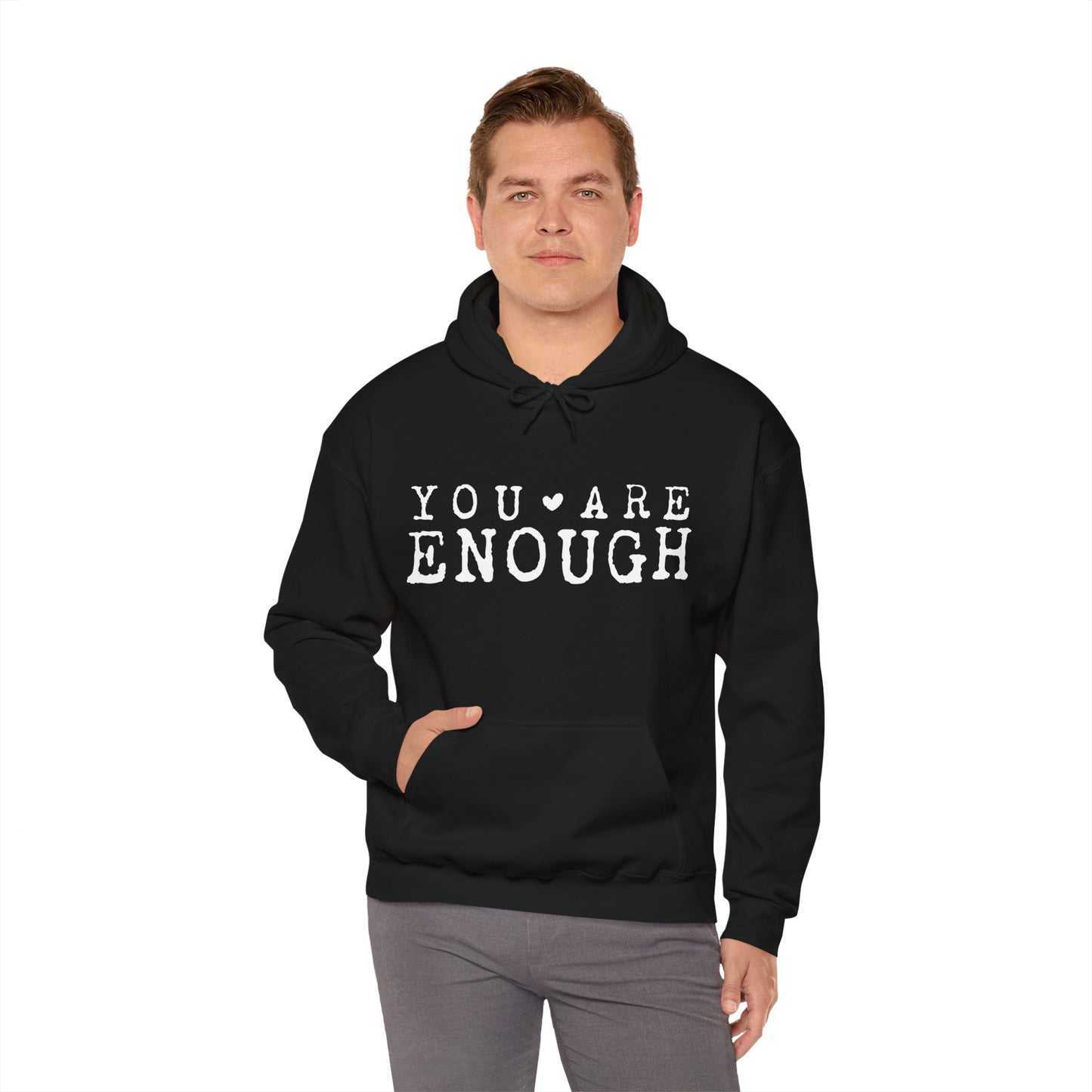 You Are Enough – Suicide Awareness Hoodie for Women