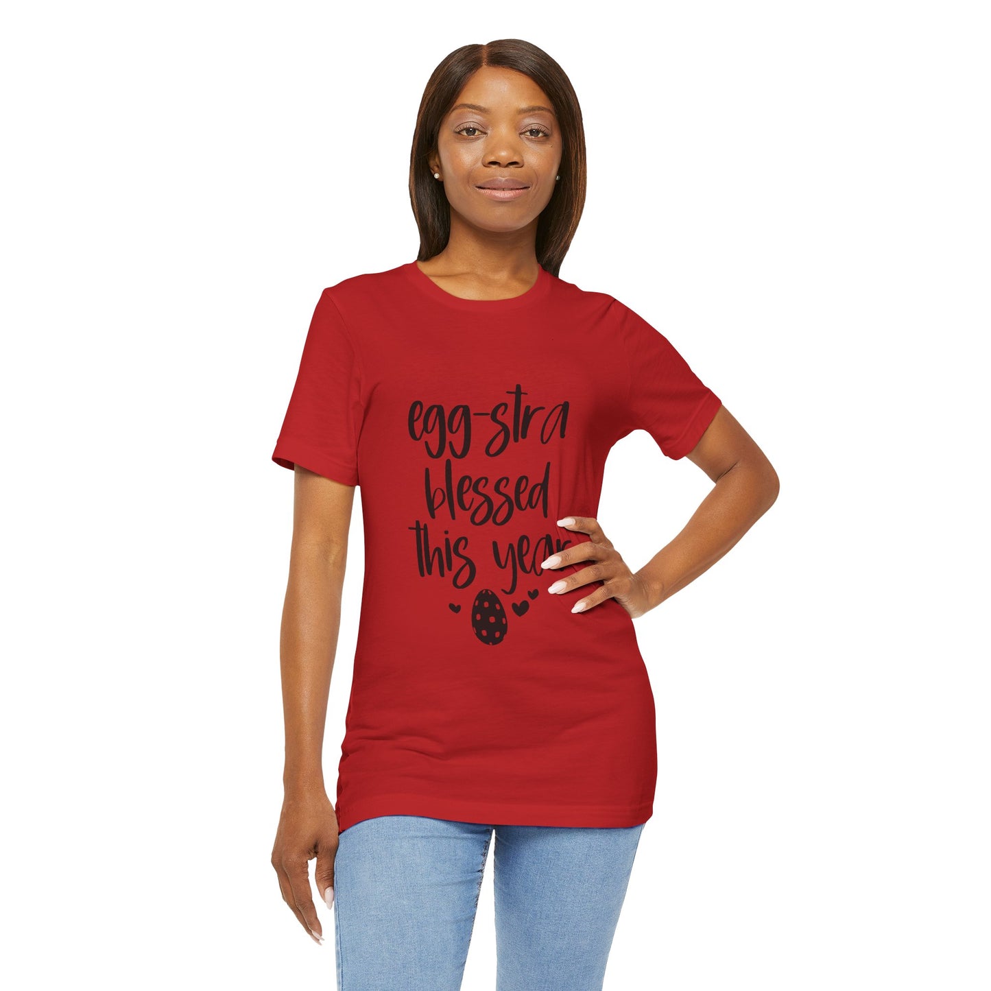 Faith-Based Easter Shirt – Eggstra Blessed This Year Tee