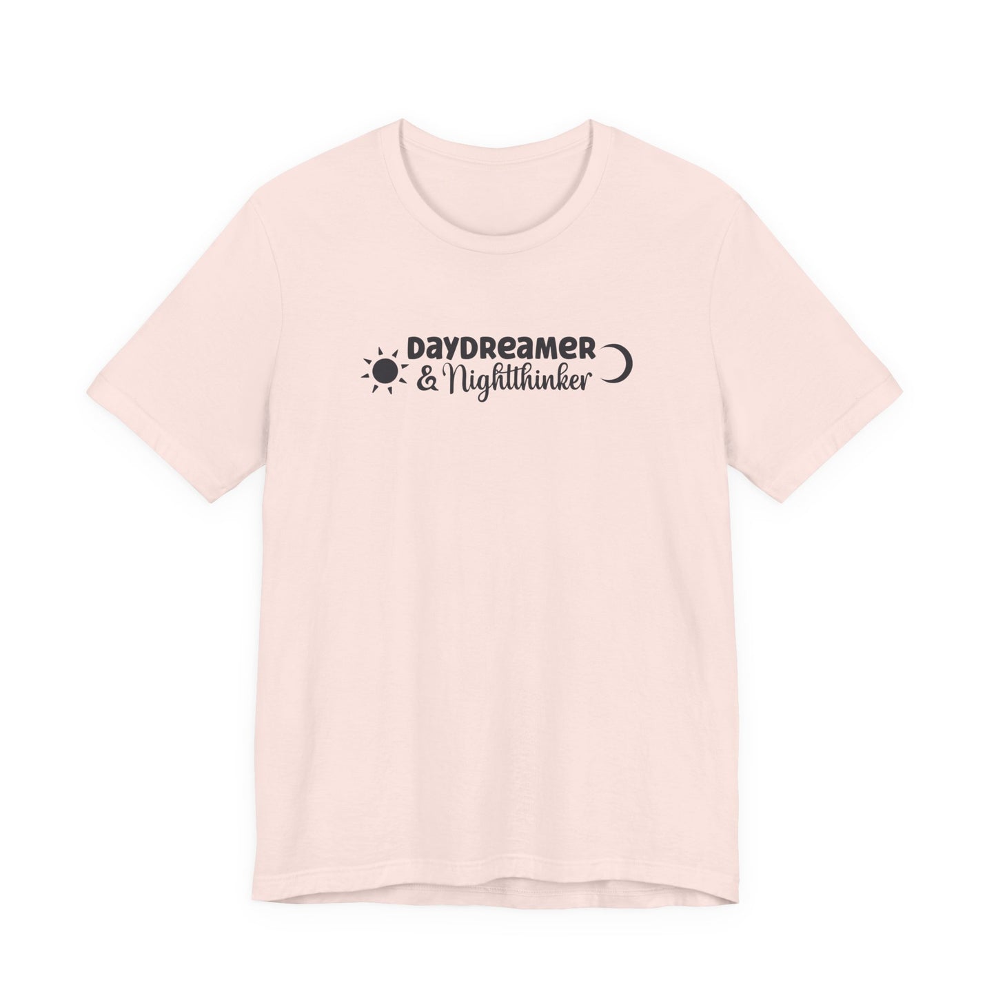 T-Shirt Daydreamer & Nightthinker Shirt – Whimsical Graphic Tee for Dreamers
