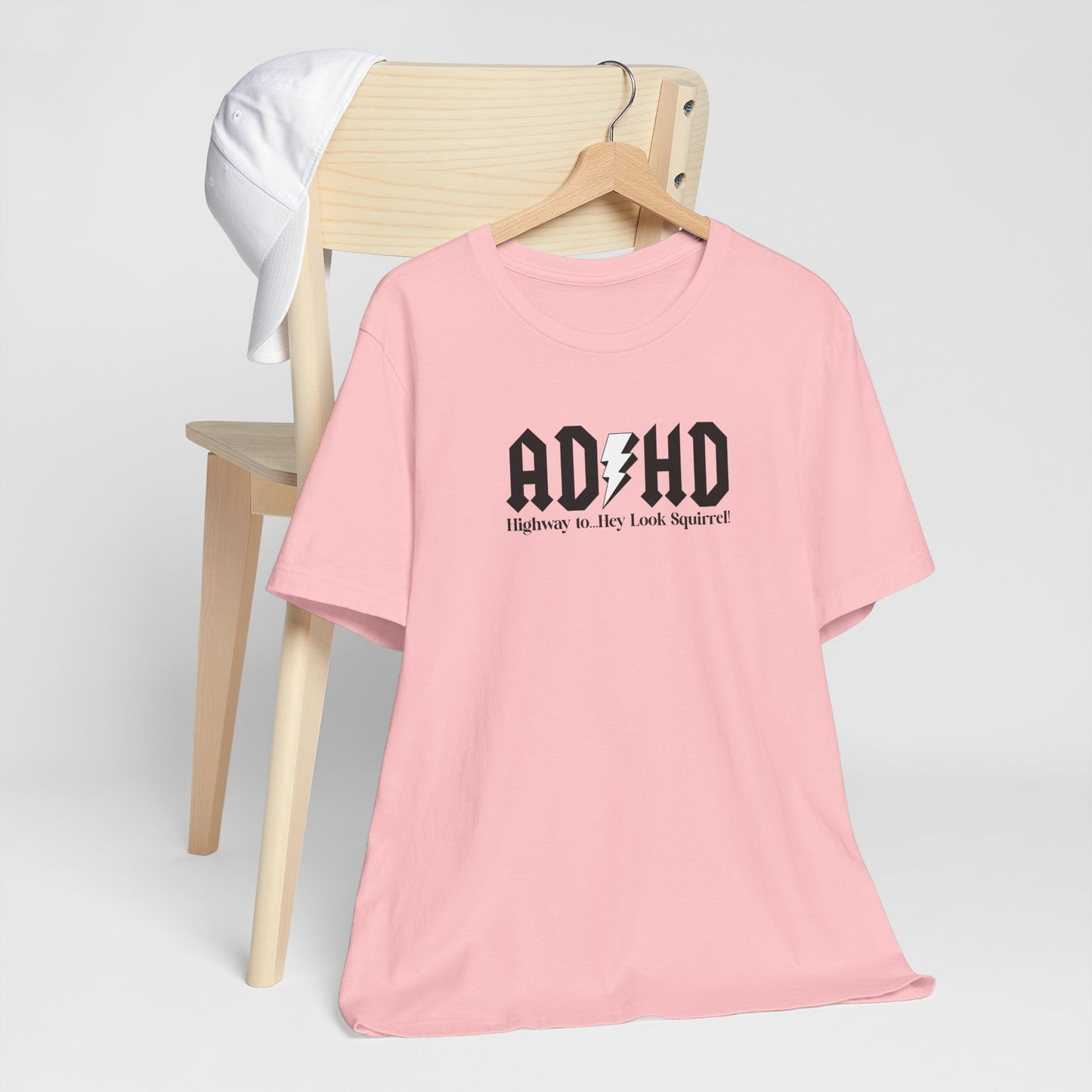 T-Shirt Highway to ADHD Funny T-Shirt – Gothic Pop Culture Graphic Tee