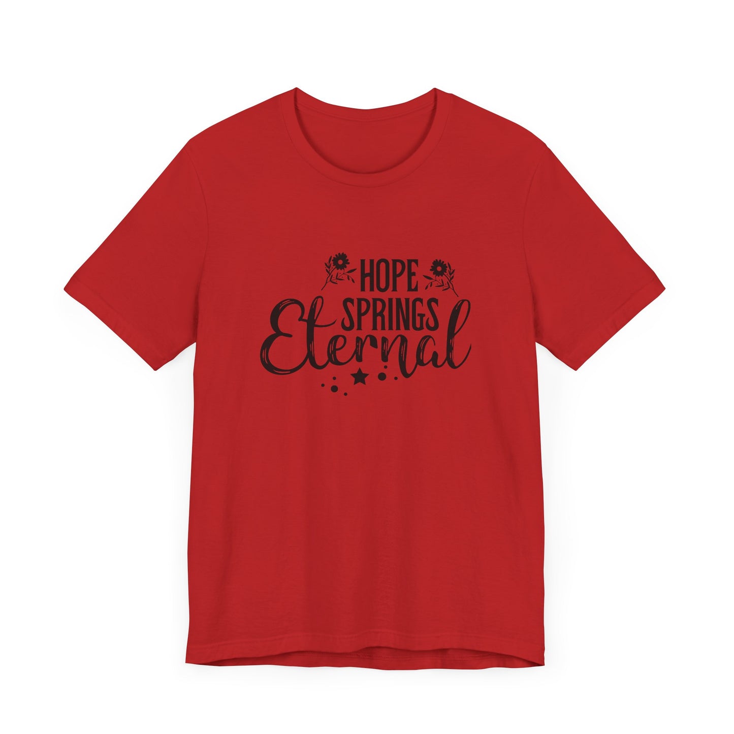 Motivational Shirts – Hope Springs Eternal Women’s Easter Tee