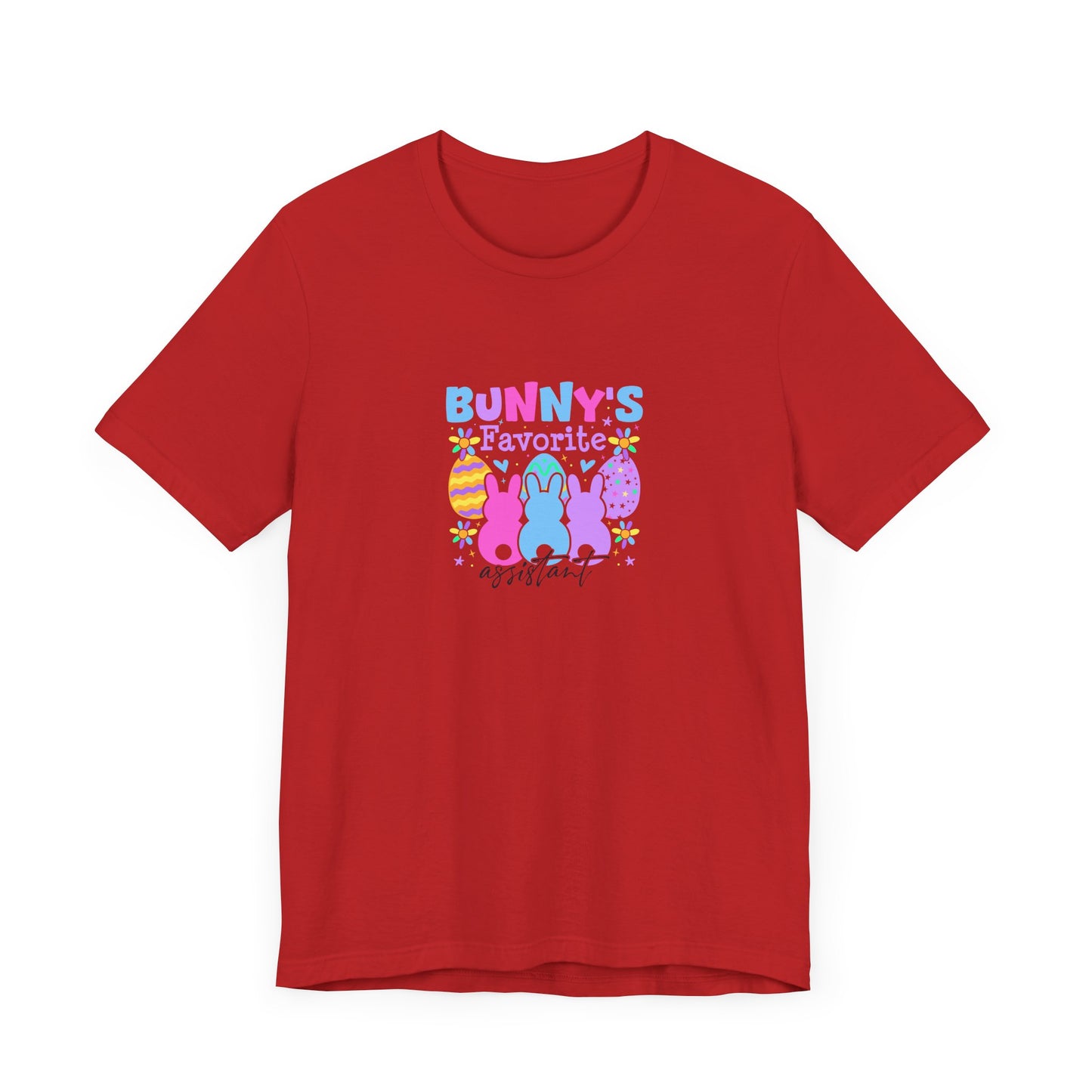 Women Easter Shirt – Bunny's Favorite Assistant Funny Bunny Tee